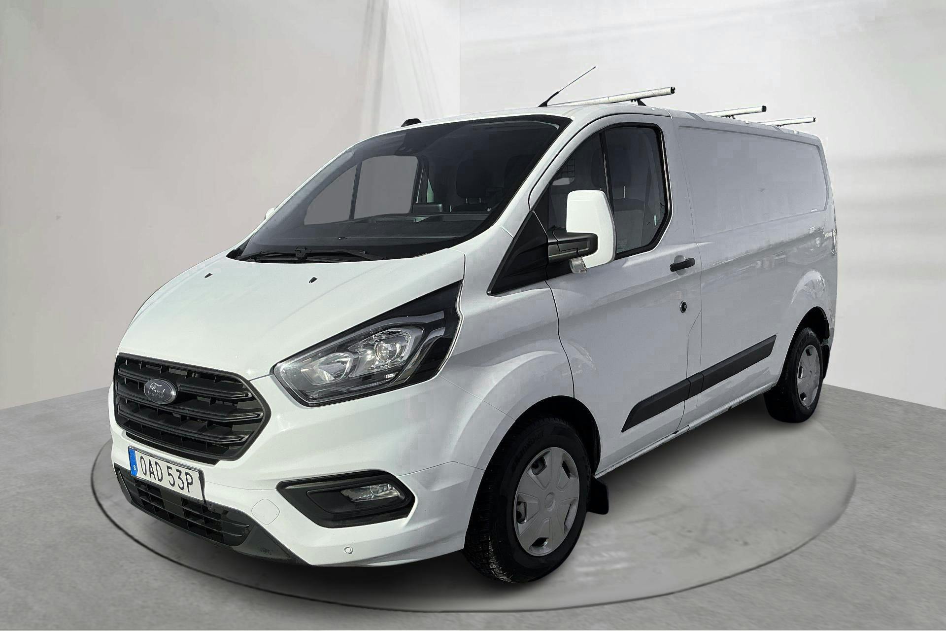 Presentationsfoto 1 av 16: Ford Transit Custom 280 (105hk) - 16 836 mil - Manuell - vit - 2020