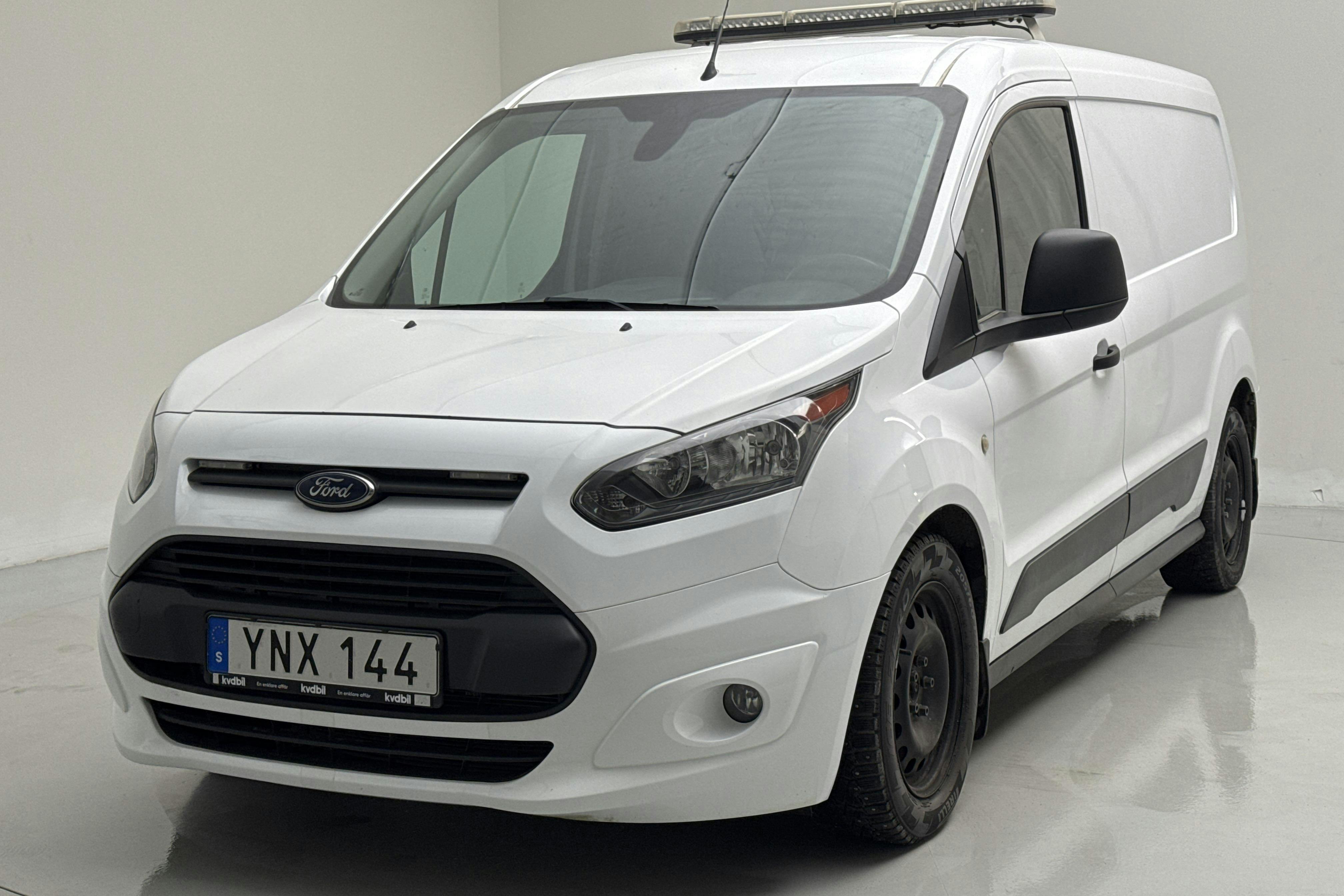 Presentationsfoto 1 av 15: Ford Transit Connect 1.5 TDCi (100hk) - 6 840 mil - Automat - vit - 2017