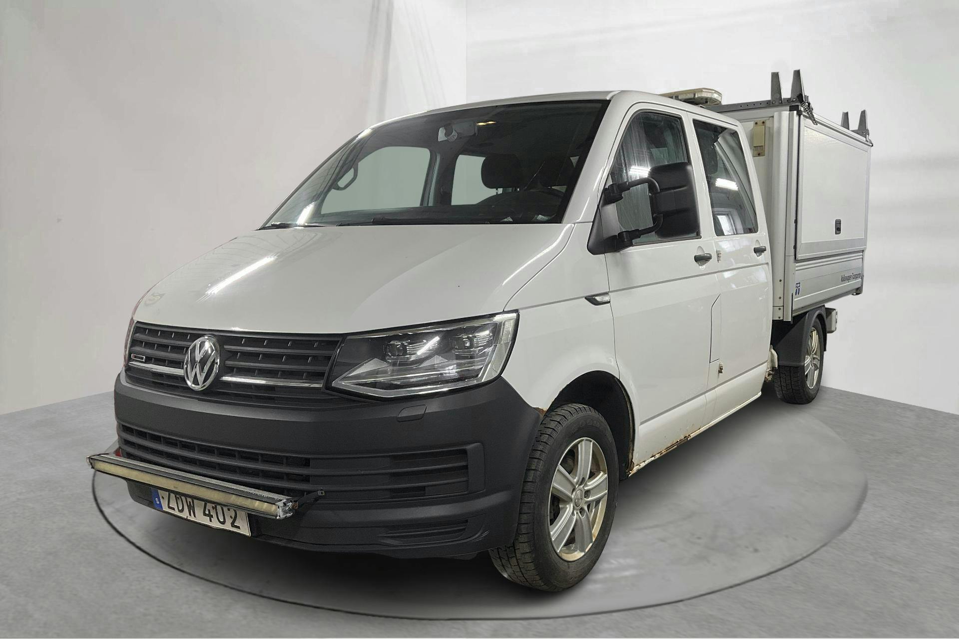 Presentation photo 1 of 18: VW Transporter T6 2.0 TDI BMT 4MOTION (150hk) - 222 940 km - Manual - white - 2018