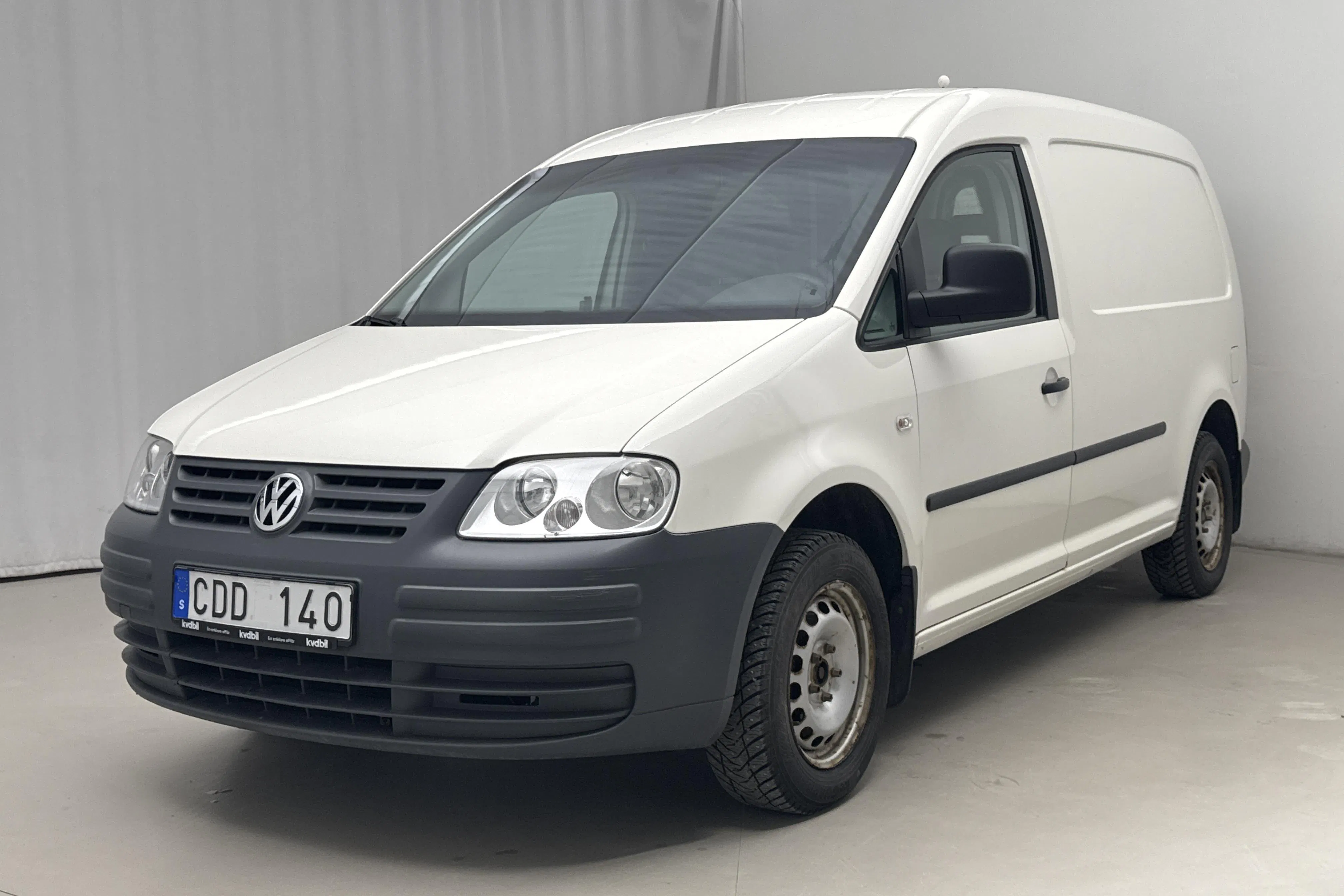 Presentation photo 1 of 17: VW Caddy 2.0 Ecofuel Maxi Skåp (109hk) - 146 610 km - Manual - white - 2010