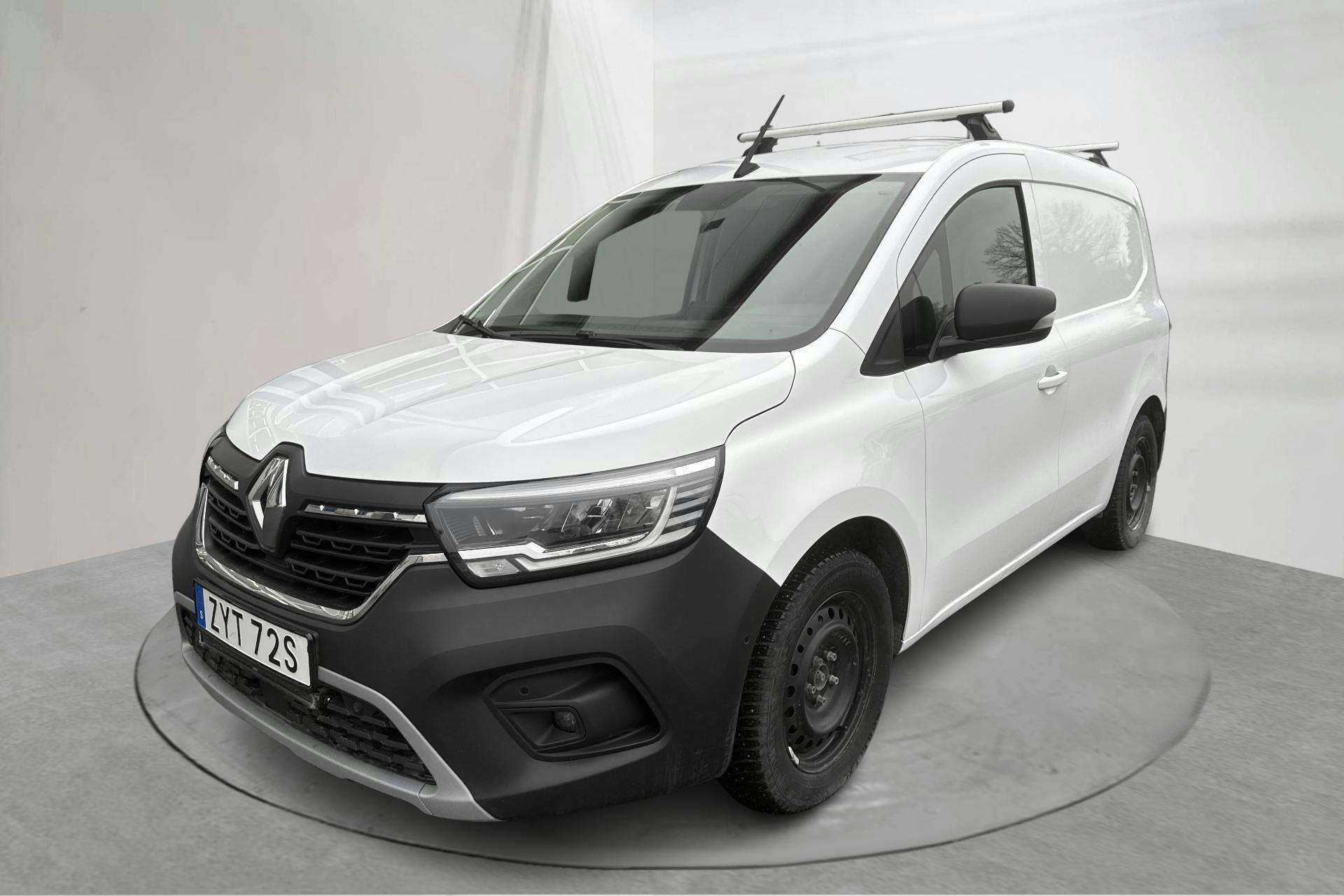 Presentationsfoto 1 av 17: Renault Kangoo 1.5 dCi Skåp (95hk) - 5 838 mil - Manuell - vit - 2022