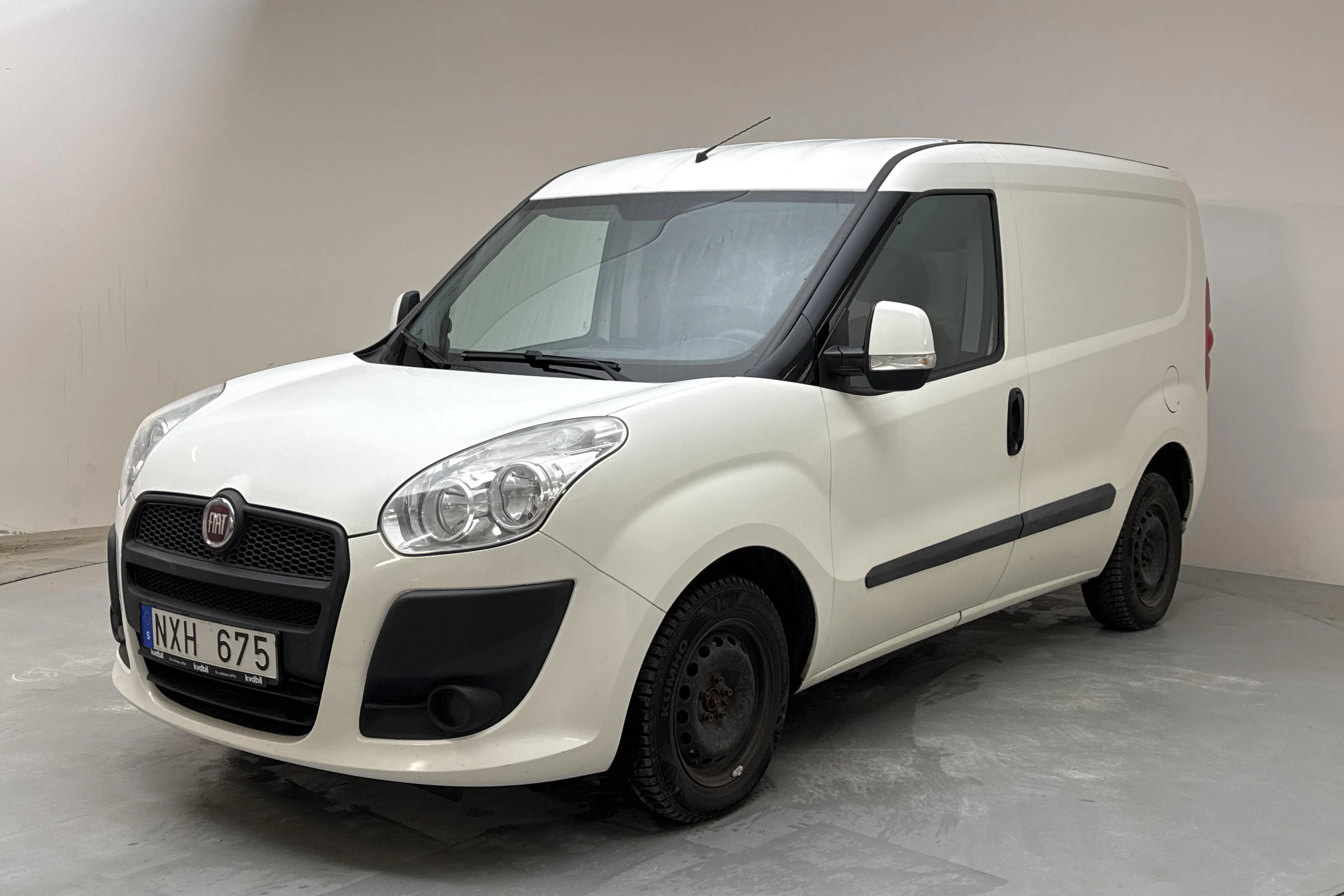 Presentation photo 1 of 13: Fiat Doblo Cargo 1.3 Multijet (90hk) - 118 850 km - Manual - white - 2013