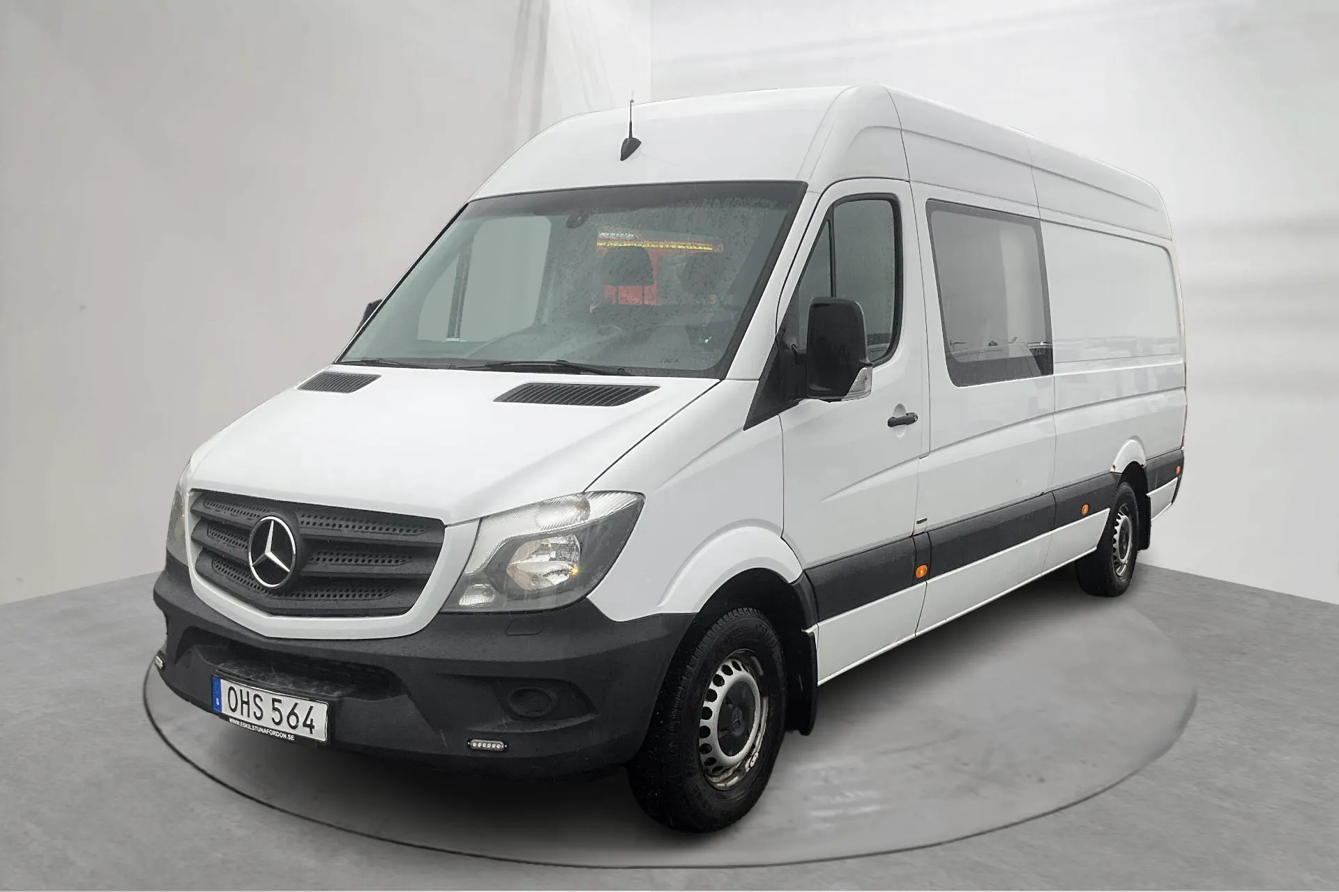 Presentationsfoto 1 av 13: Mercedes Sprinter 316 NGT (156hk) - 11 505 mil - Manuell - vit - 2017