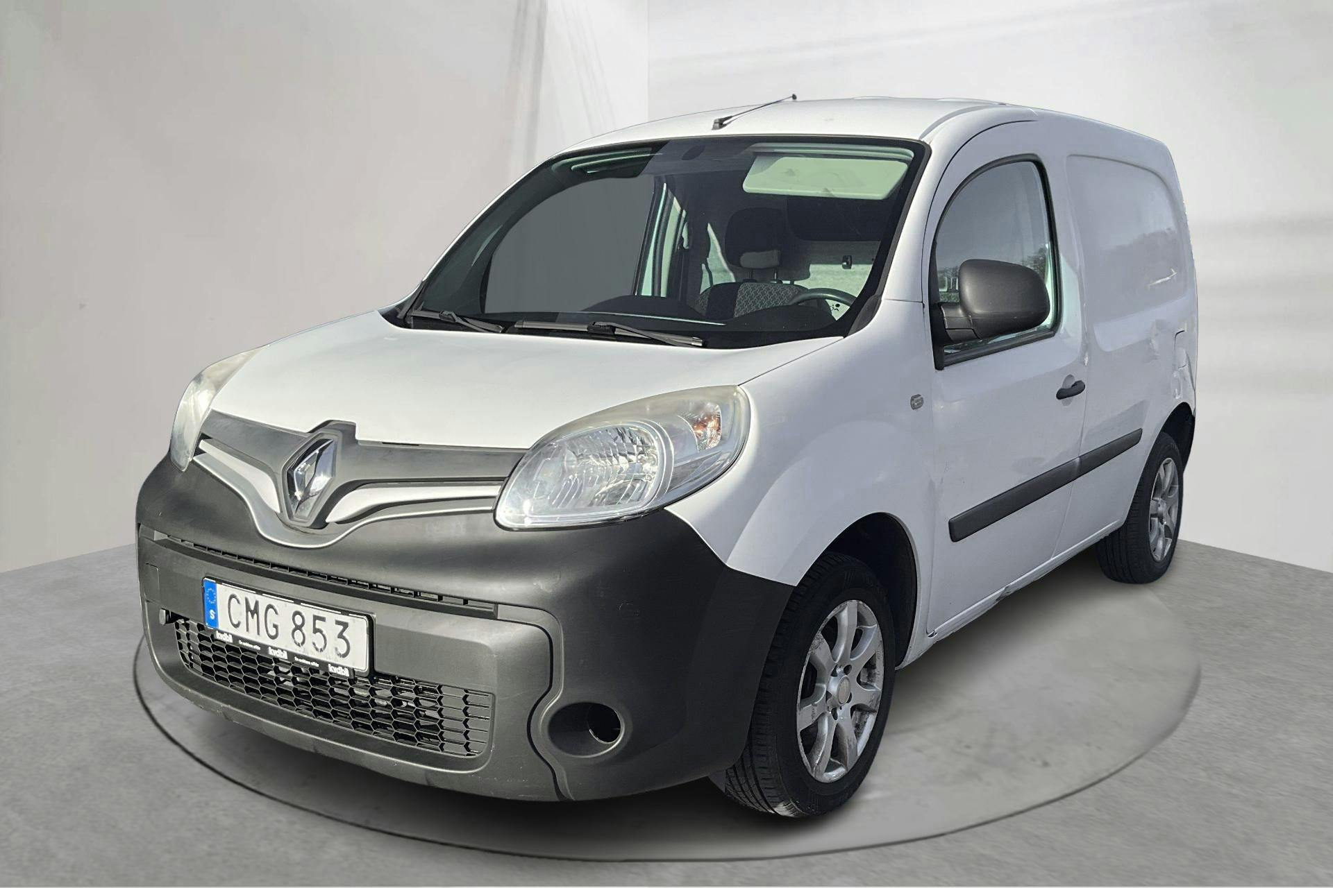 Presentationsfoto 1 av 13: Renault Kangoo 1.5 dCi Skåp (75hk) - 10 276 mil - Manuell - vit - 2014