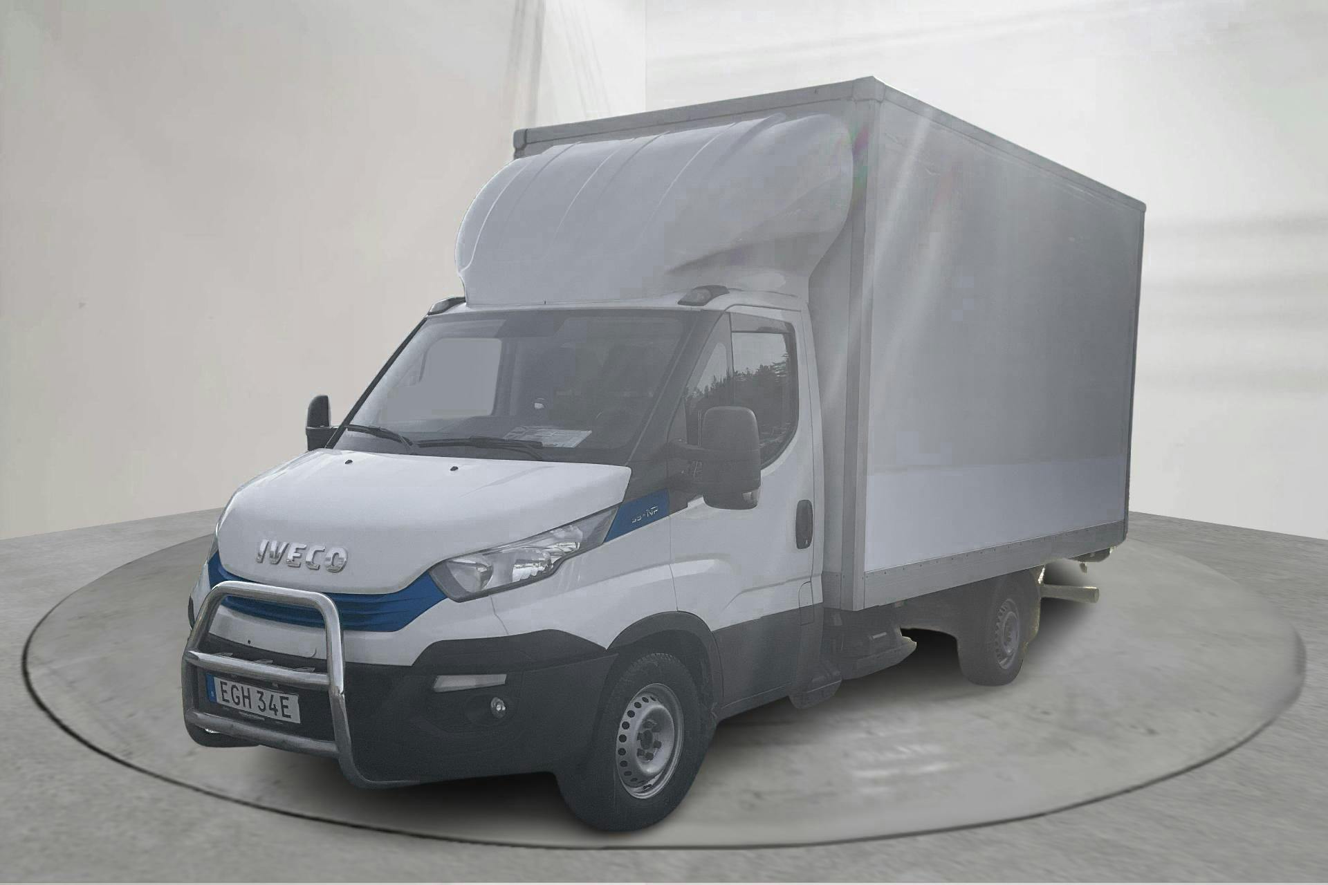 Präsentationsfoto 1 von 13: Iveco Daily 35 3.0 CNG (136hk) - 368 250 Kilometer - Verkaufsautomat - Weiß - 2019