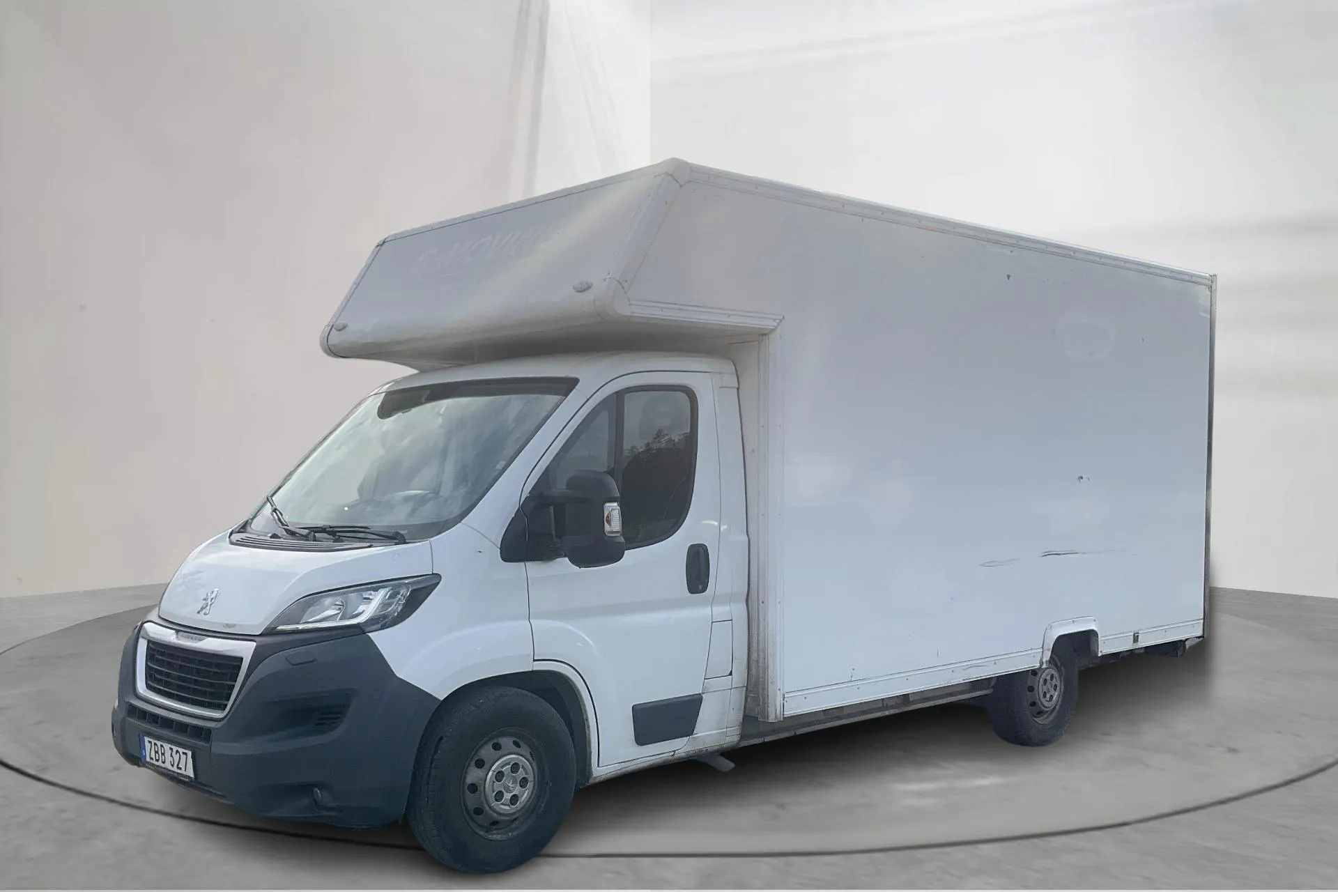 Presentation photo 1 of 11: Peugeot Boxer 335 2.0 BlueHDI Chassi (163hk) - 112 500 km - Manual - white - 2018