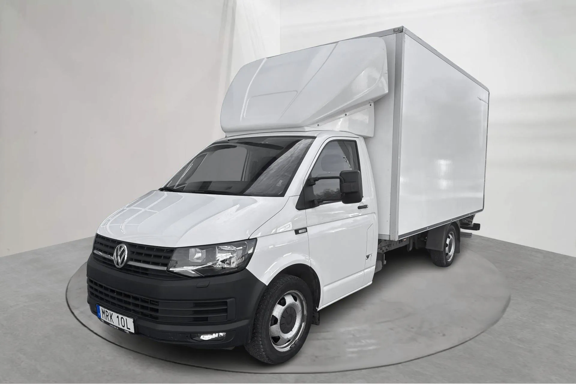 Presentation photo 1 of 14: VW Transporter T6 2.0 TDI BMT (150hk) - 66 820 km - Automatic - white - 2019