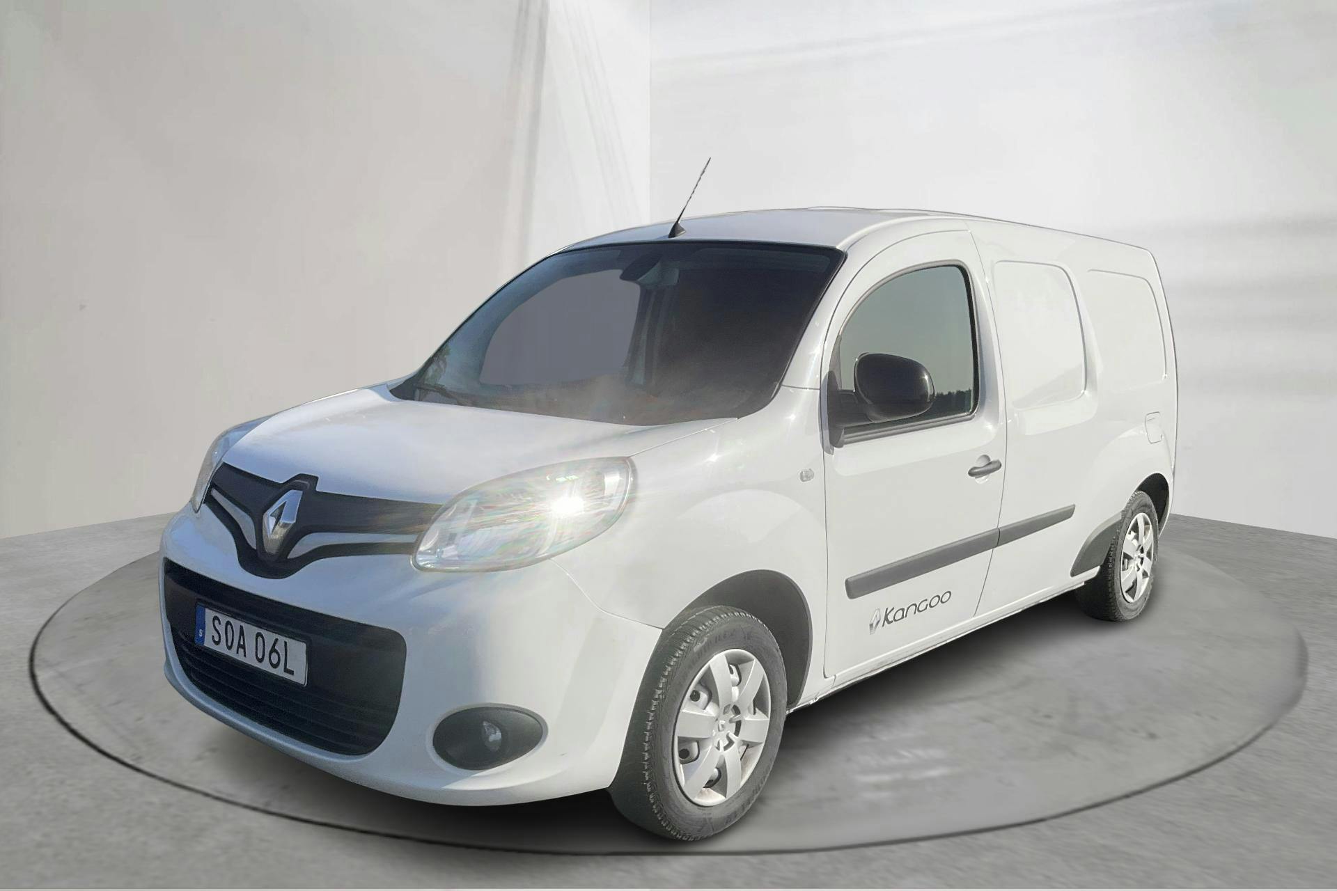 Presentationsfoto 1 av 15: Renault Kangoo 1.5 dCi Maxi Skåp (95hk) - 7 782 mil - Manuell - vit - 2020