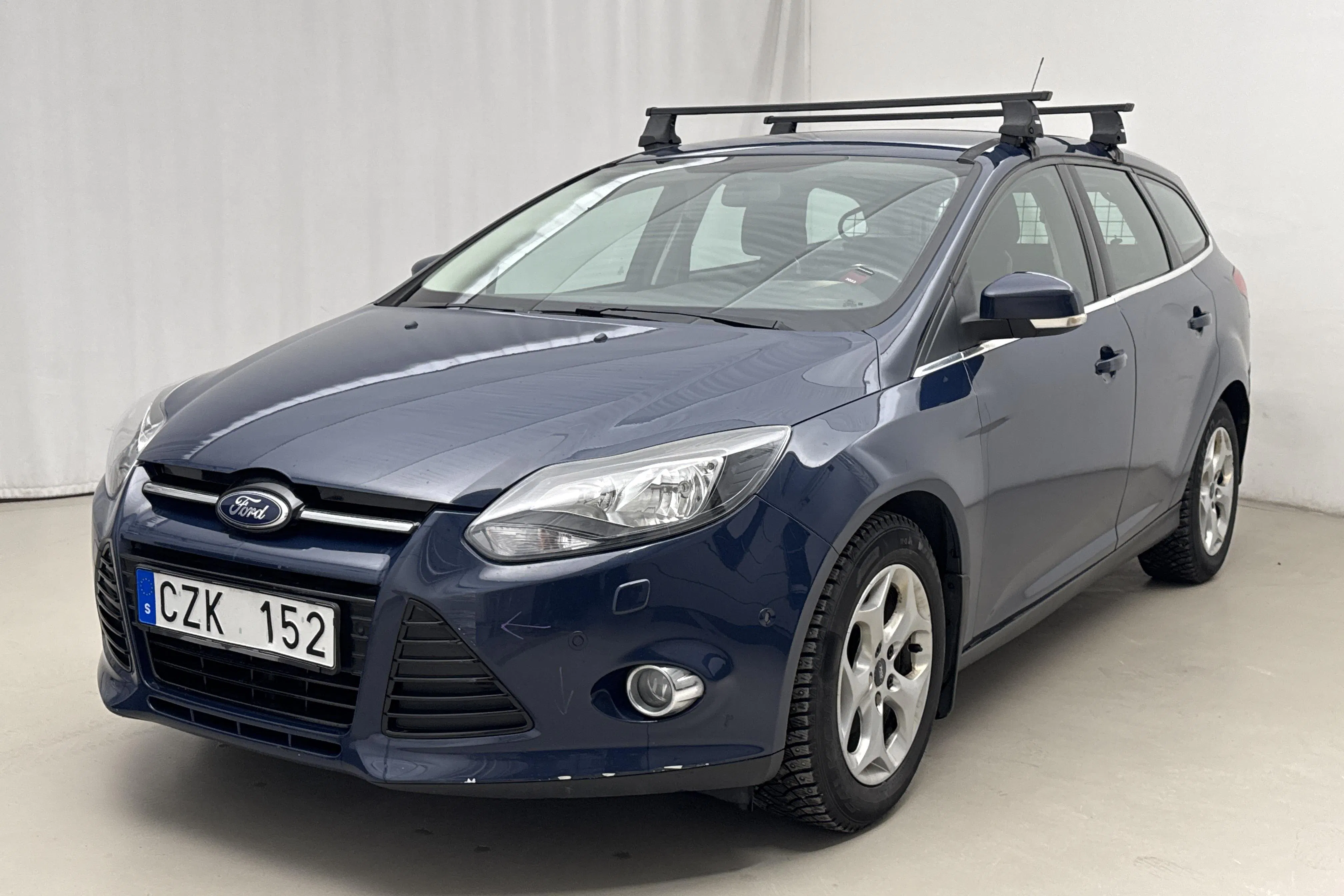 Presentation photo 1 of 14: Ford Focus 1.0 EcoBoost Kombi (100hk) - 164 110 km - Manual - blue - 2013