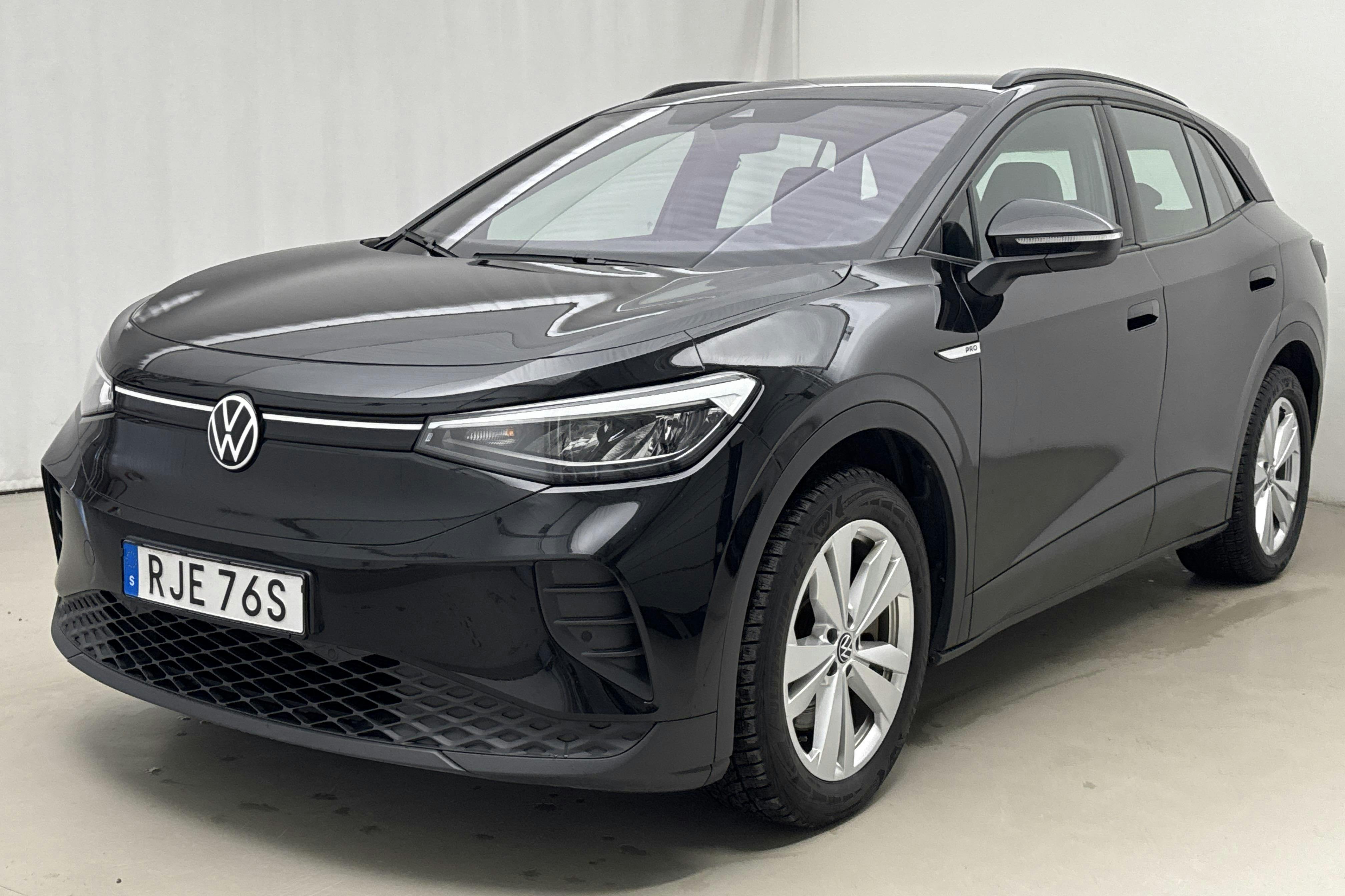 Presentation photo 1 of 17: VW ID.4 77kWh (204hk) - 60 440 km - Automatic - black - 2023