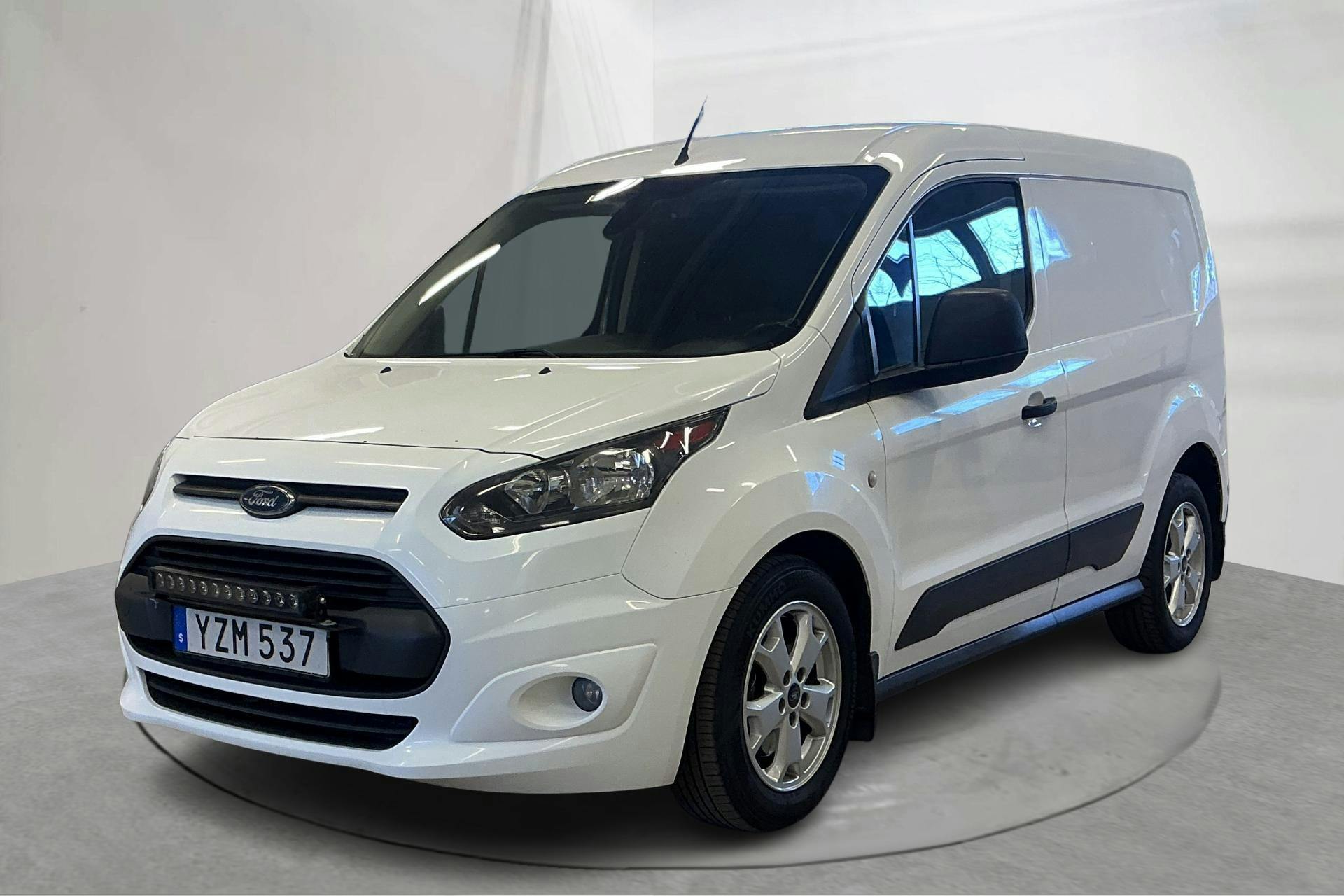 Presentation photo 1 of 15: Ford Transit Connect 1.5 TDCi (100hk) - 215 420 km - Manual - white - 2018