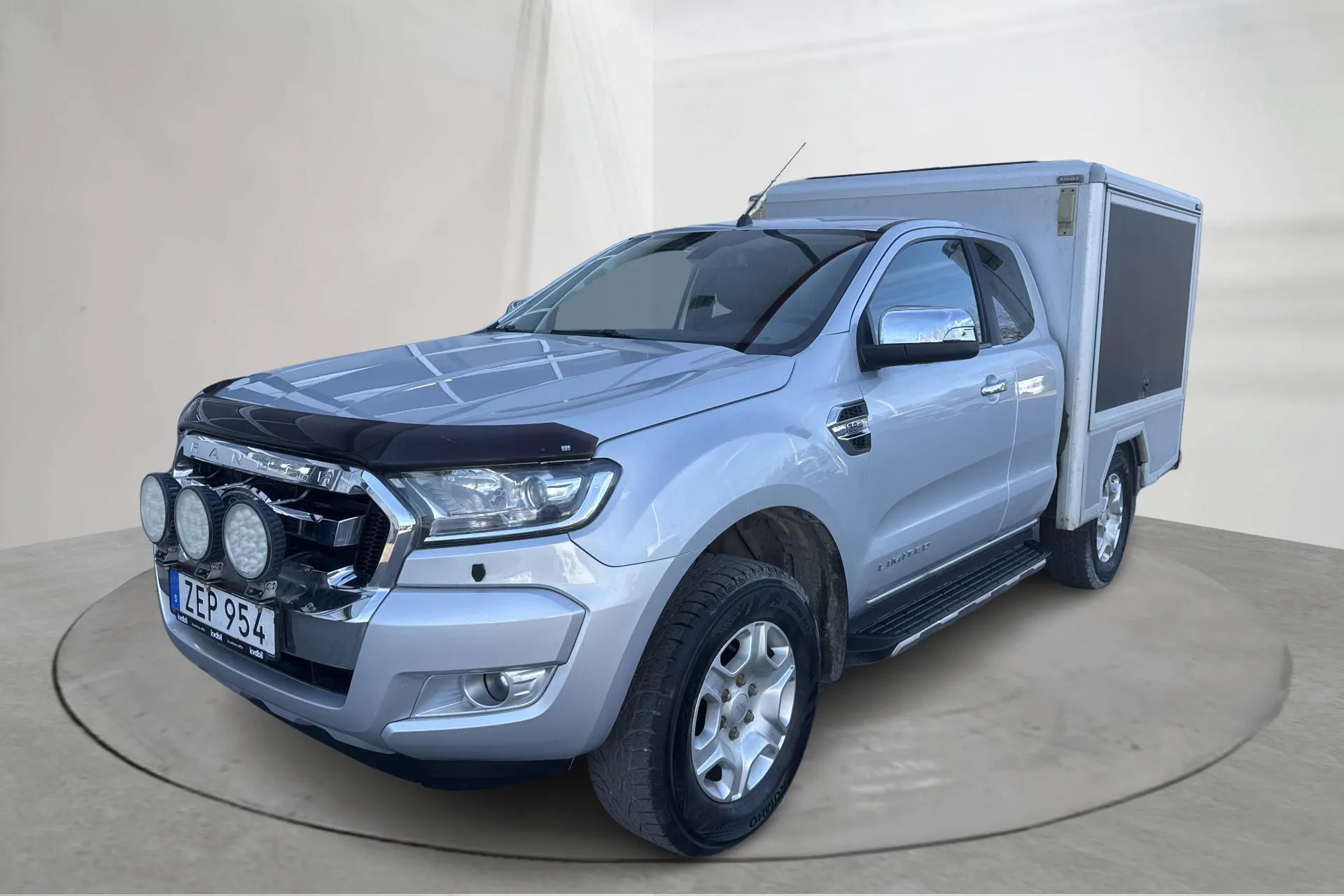 Presentation photo 1 of 16: Ford Ranger 3.2 TDCi 4WD (200hk) - 189 650 km - Automatic - gray - 2018