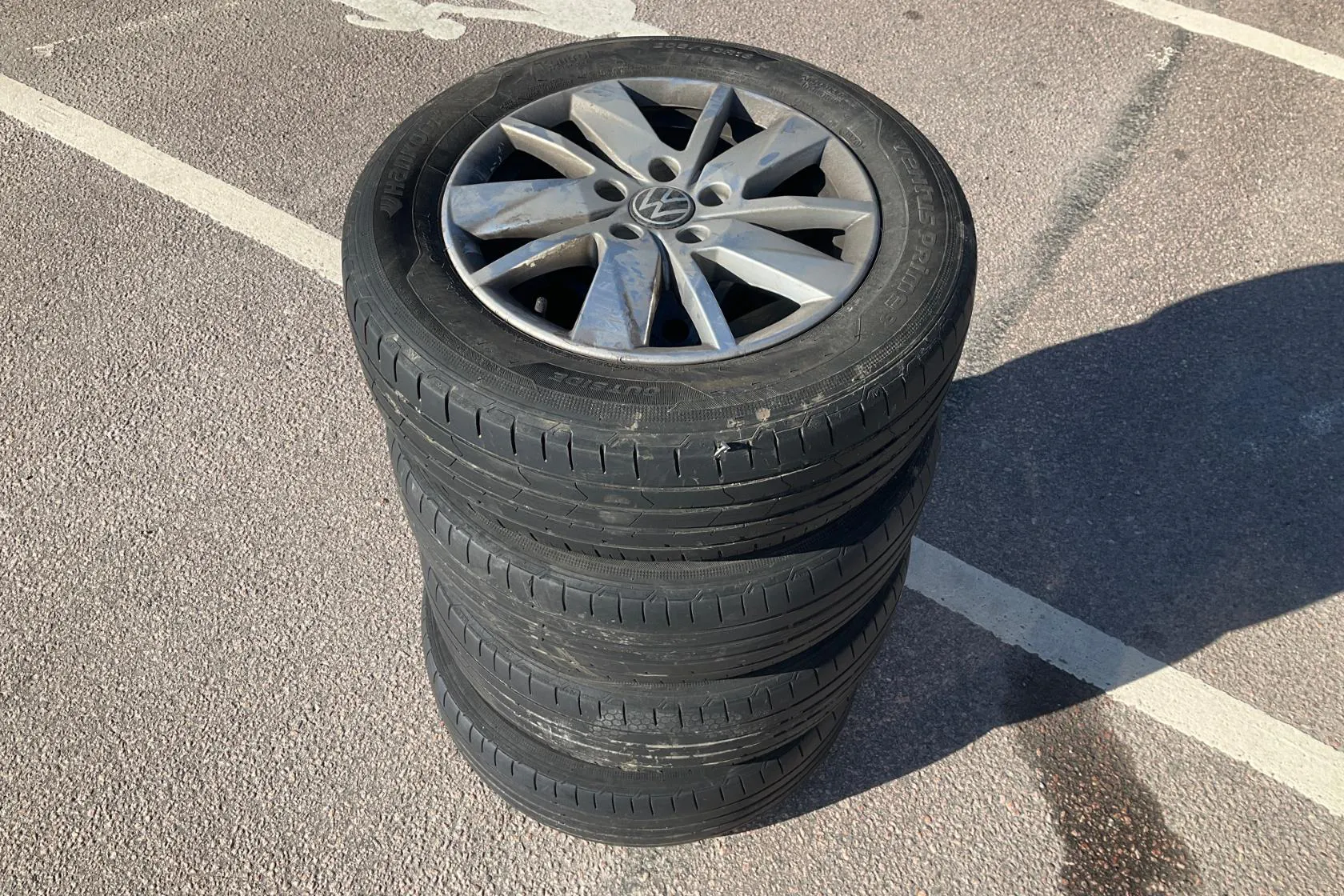 Presentation photo 15 of 15: VW Caddy Cargo 2.0 TDI Skåp (122hk) - 83 350 km - Automatic - white - 2021