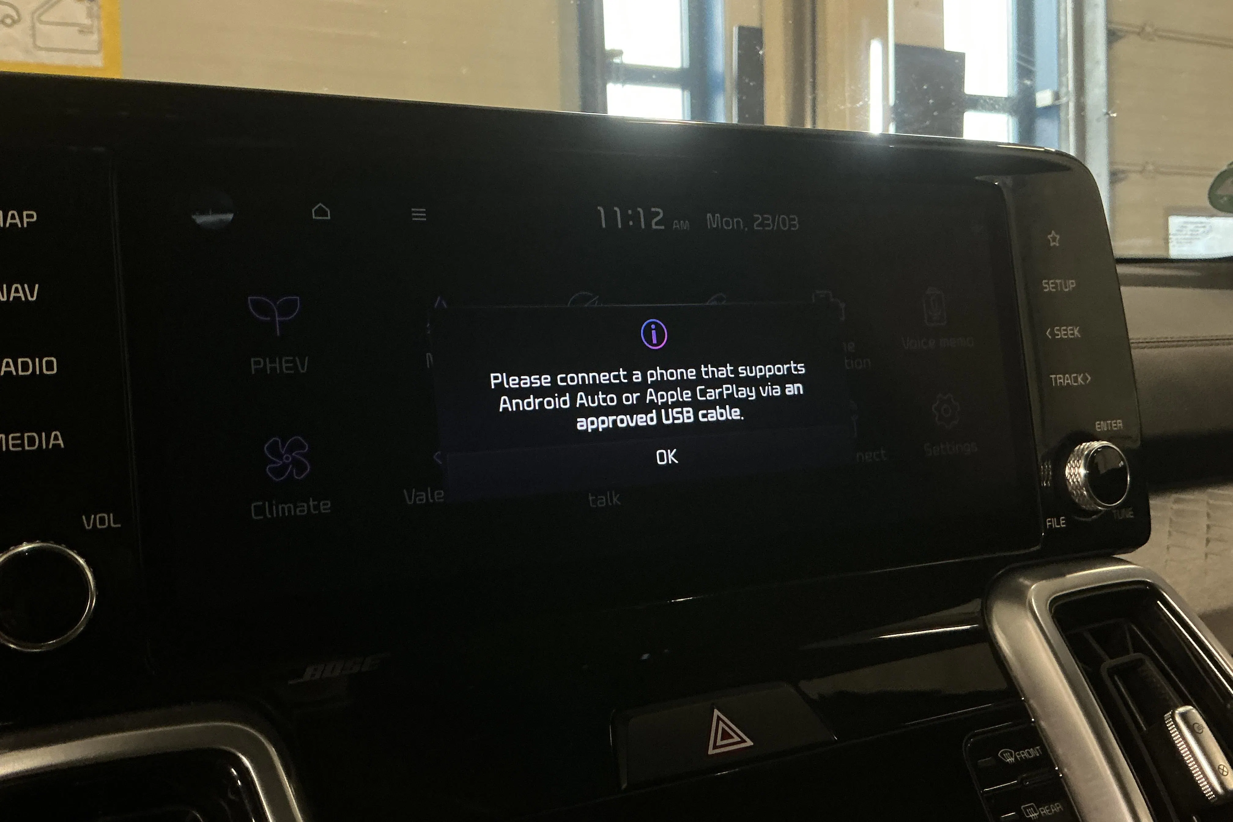 Presentationsfoto 27 av 27: KIA Sorento 1.6 T-GDi Plug-in Hybrid AWD (265hk) - 12 726 mil - Automat - svart - 2022