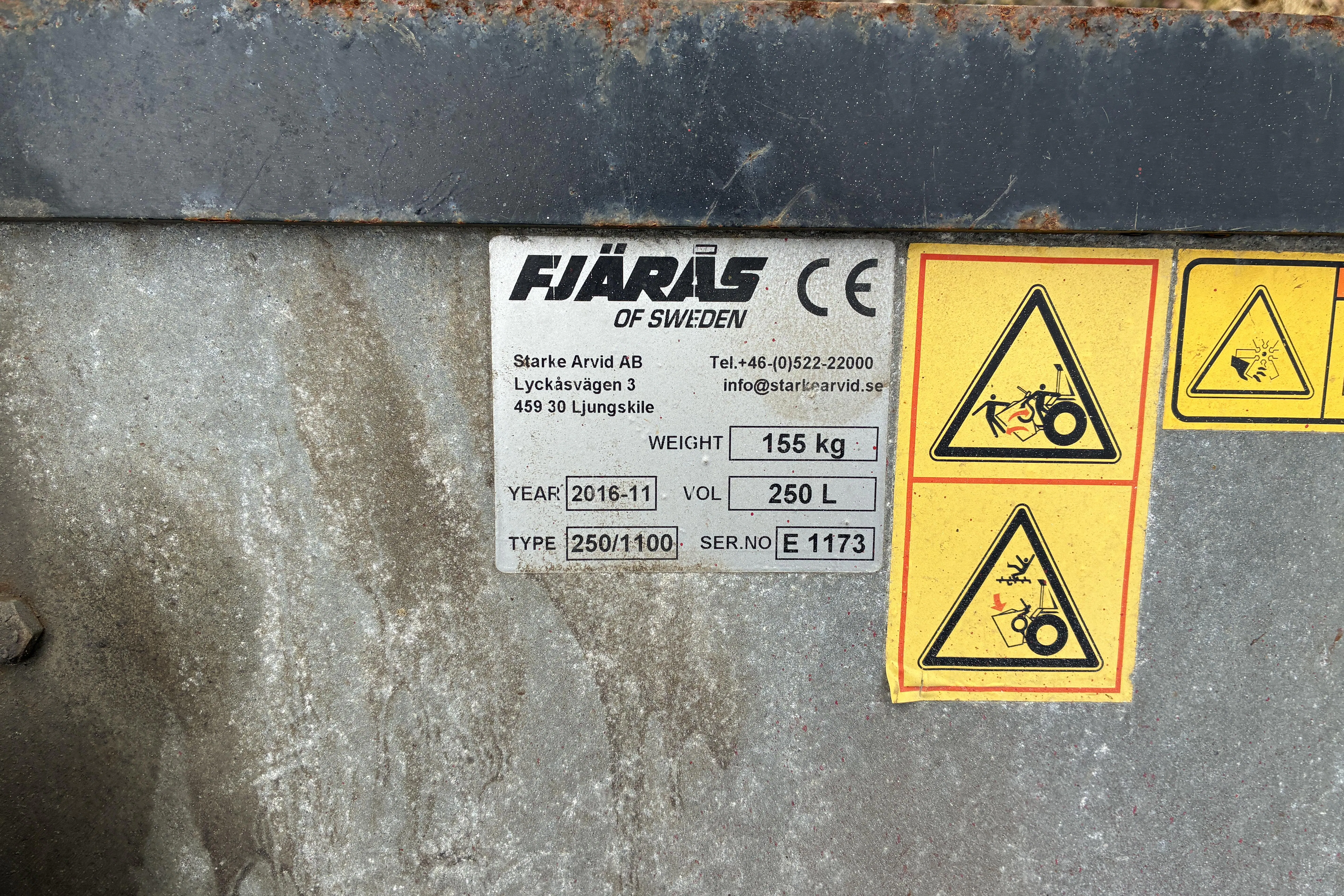 Presentationsfoto 46 av 46: Wille 455B redskapsbärare - 0 km - 2007