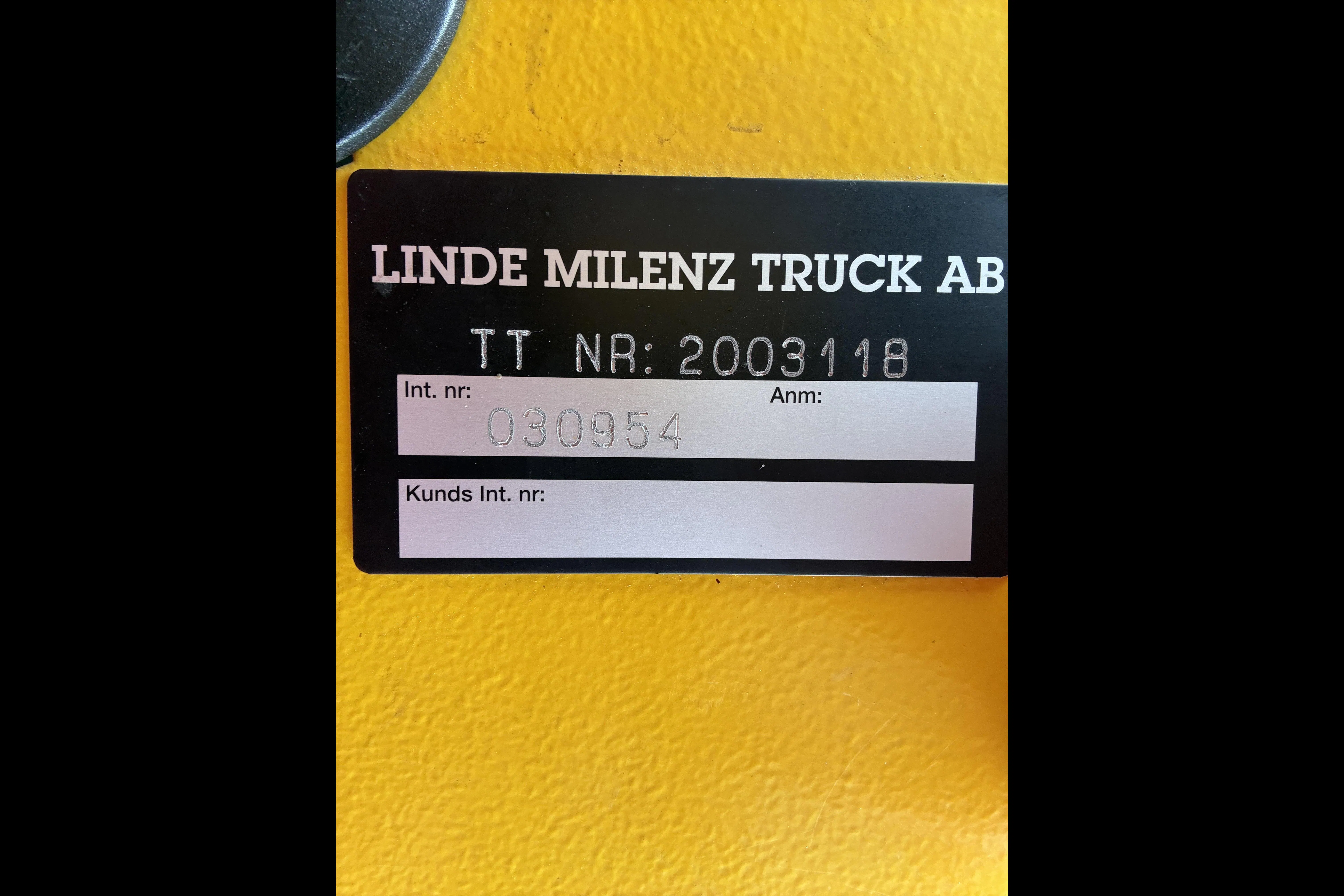 Presentationsfoto 14 av 14: Linde P60 dragtruck - 0 km - 2003