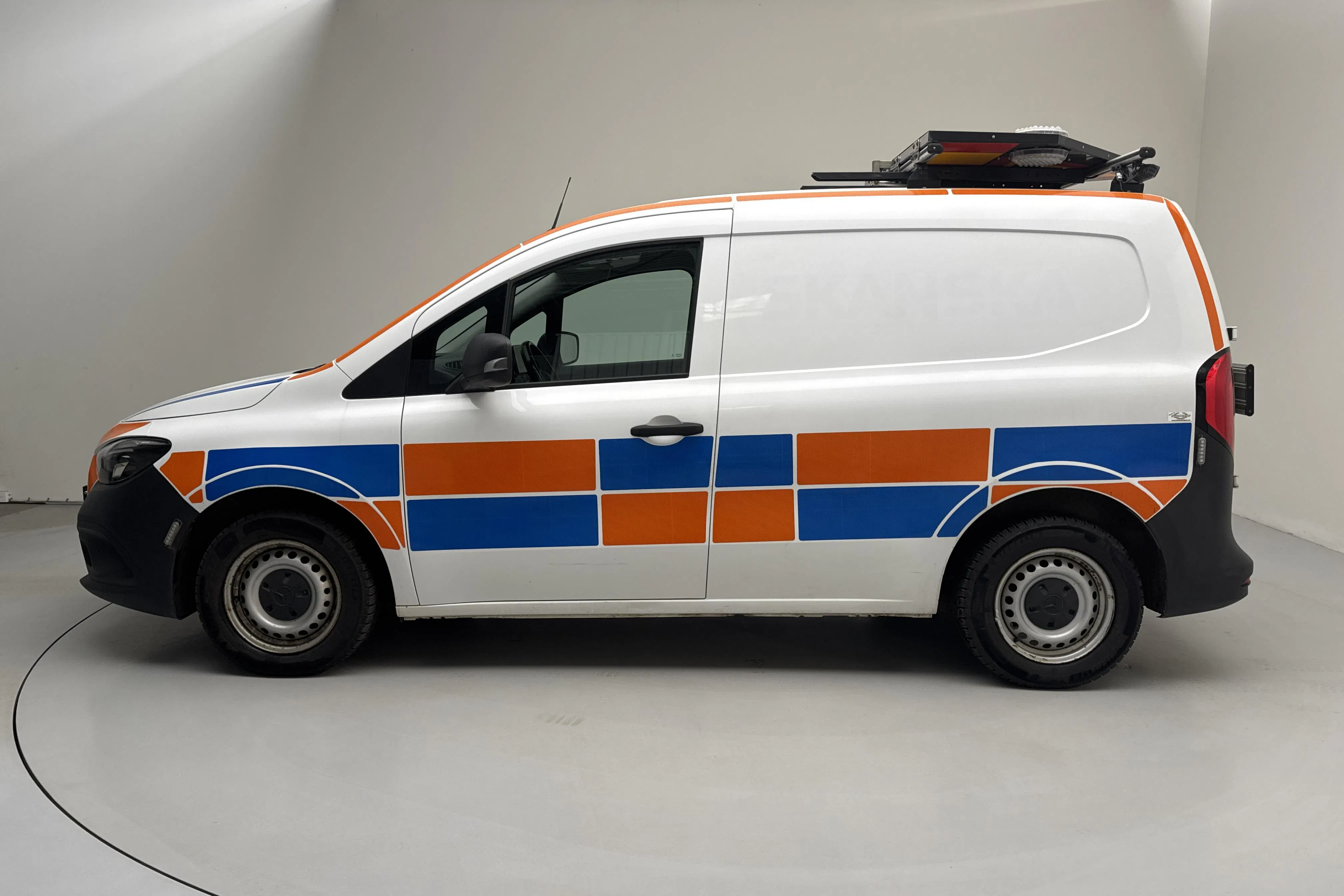 Presentation photo 2 of 14: Mercedes Citan 110 1.5 CDI (95hk) - 80 660 km - Manual - white - 2023