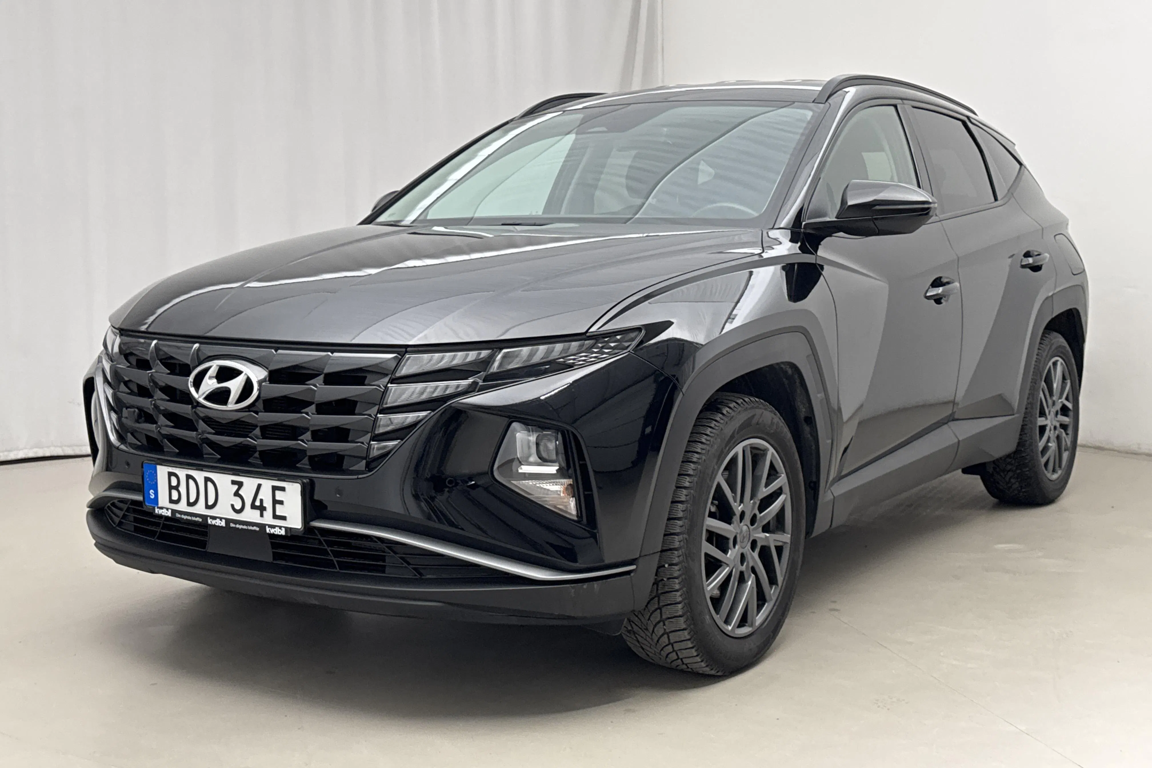 Presentation photo 1 of 20: Hyundai Tucson 1.6 GDI plug-in hybrid 4WD (265hk) - 42 750 km - Automatic - black - 2022