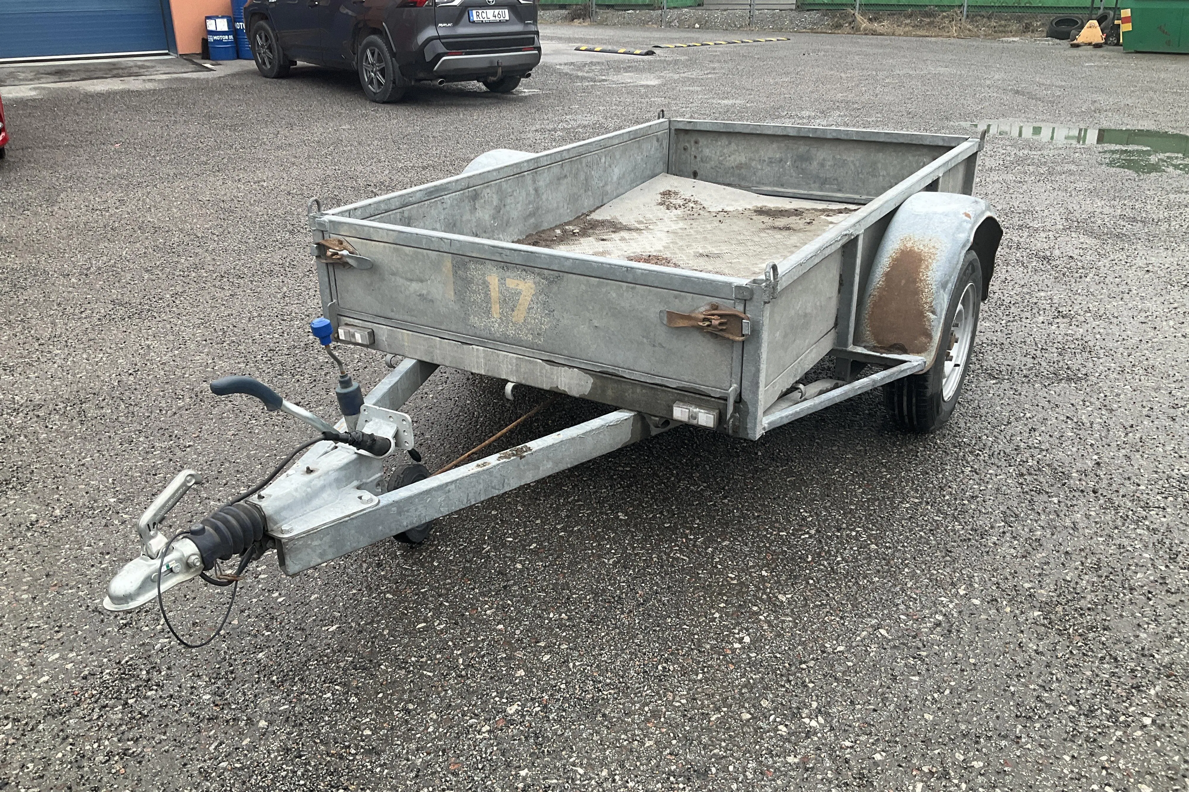 Presentationsfoto 1 av 7: KBG-SLÄP Släpvagn - 0 km - grå - 1988