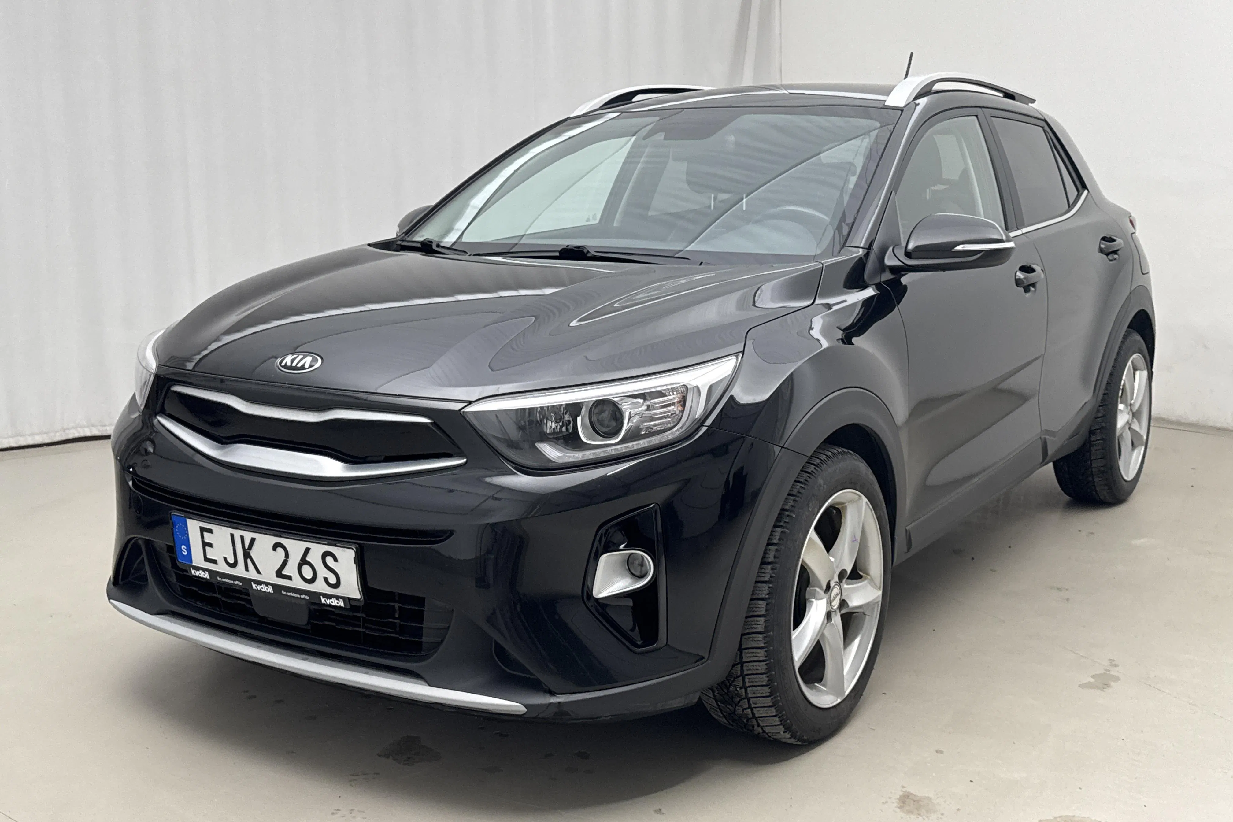 Presentation photo 1 of 15: KIA Stonic 1.0 T-GDi (120hk) - 102 670 km - Automatic - black - 2020