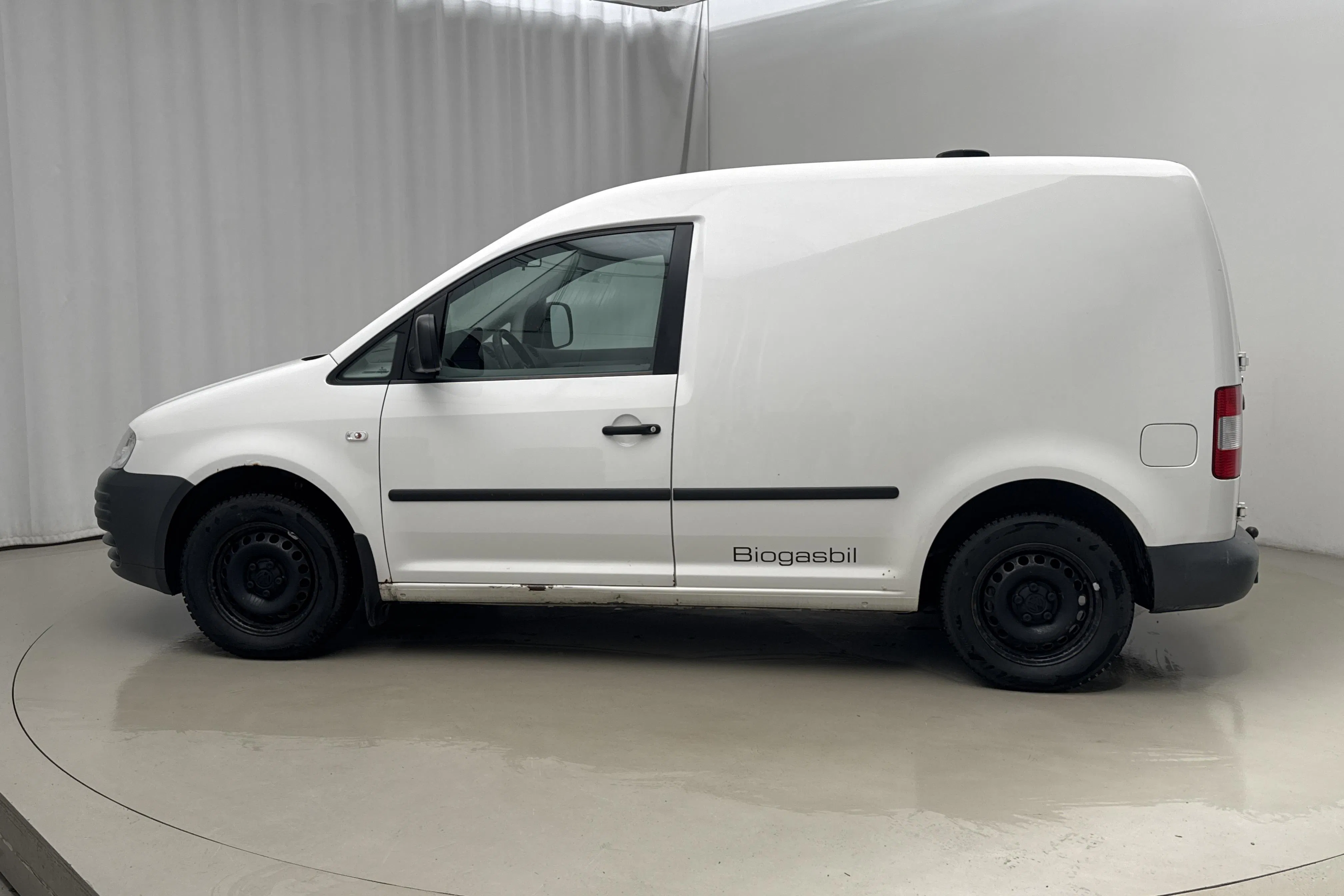 Presentation photo 2 of 15: VW Caddy 2.0 Ecofuel Skåp (109hk) - 158 150 km - Manual - white - 2010