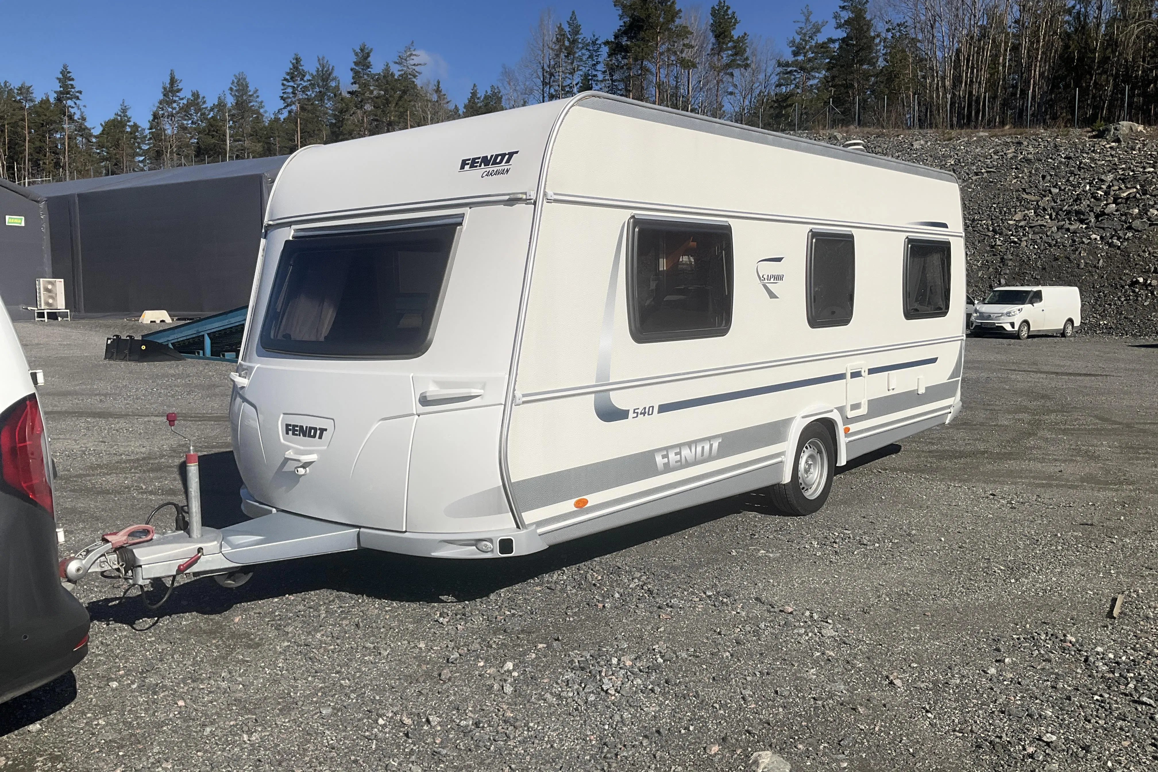 FENDT SAPHIR 540 TF Husvagn med förtält