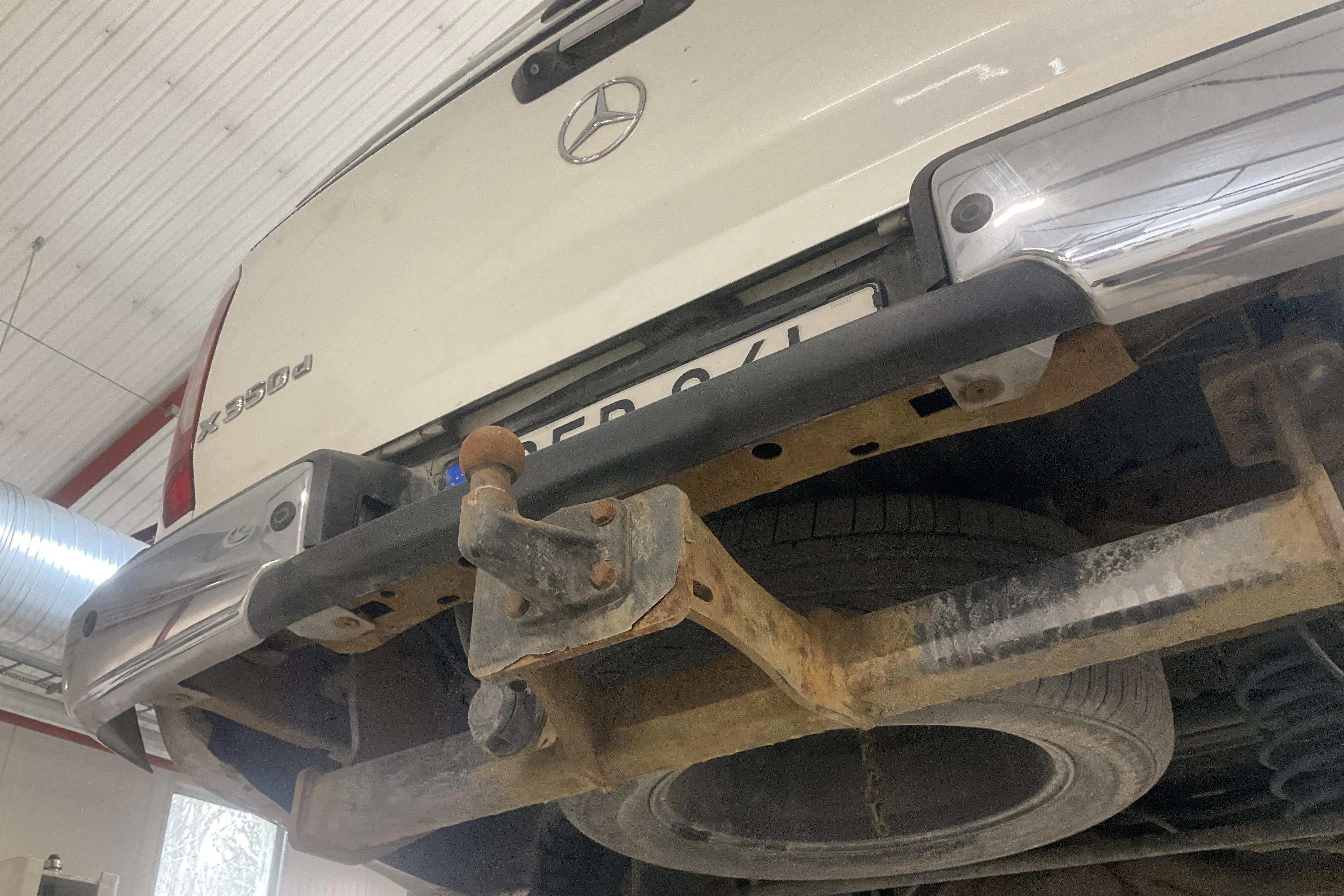 Presentationsfoto 14 av 14: Mercedes X 350 d 4MATIC (258hk) - 16 588 mil - Automat - vit - 2019