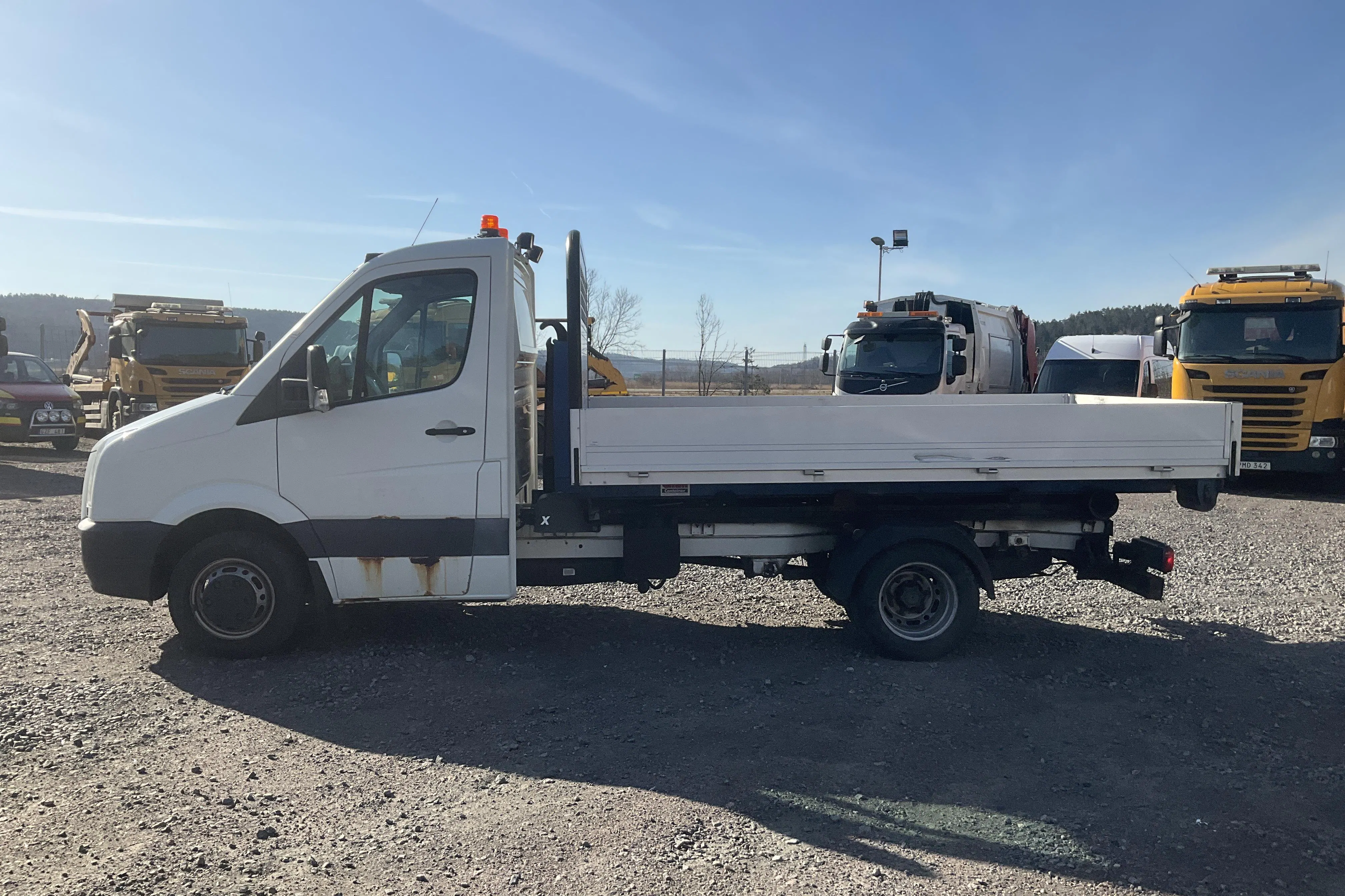 Presentation photo 2 of 35: VW Crafter 50 2.5 TDI Flak (163hk) - 113 090 km - Manual - white - 2008
