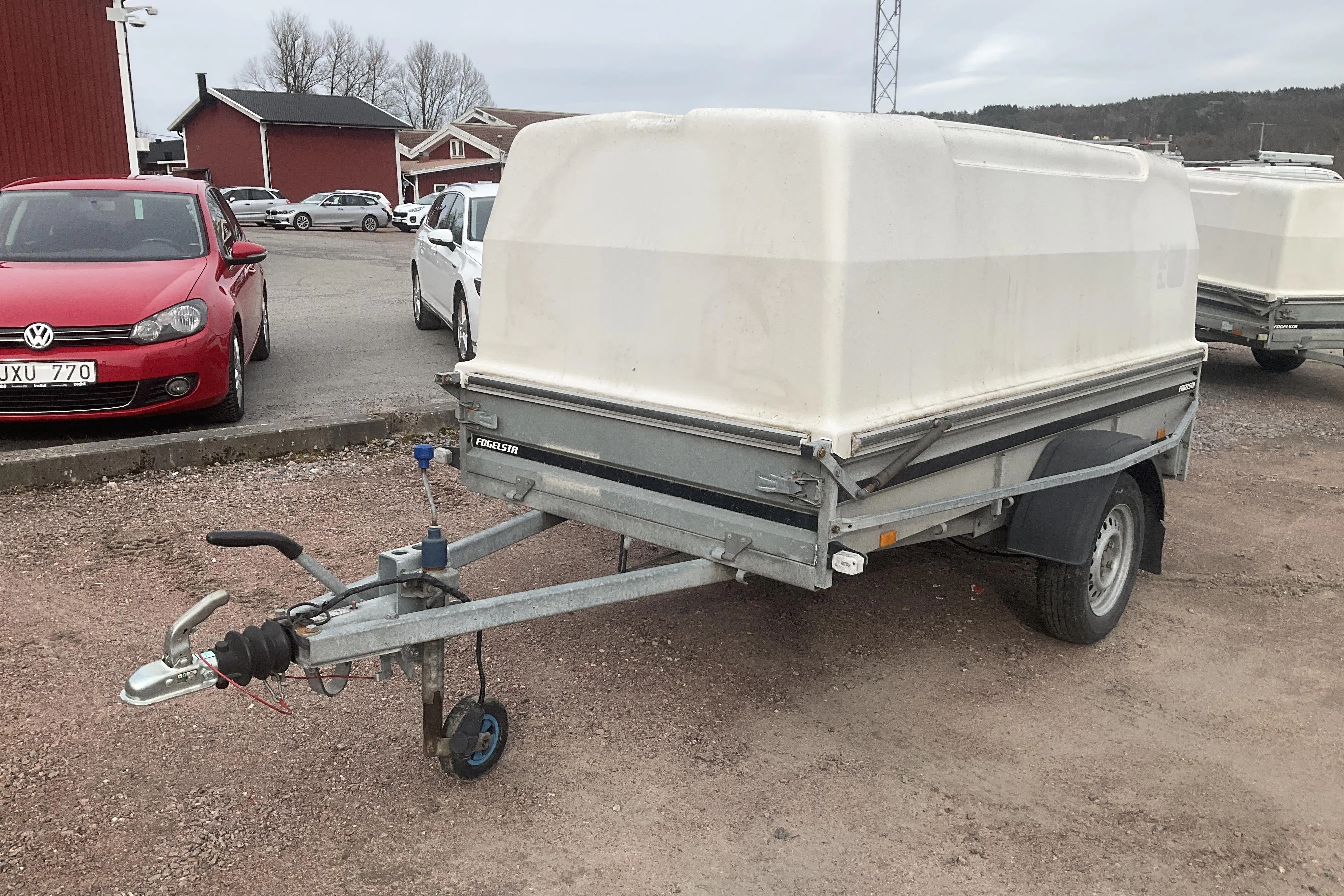 Presentation photo 1 of 11: FOGELSTA L0750 Kåpsläpvagn Släpvagn - 0 km - 2016