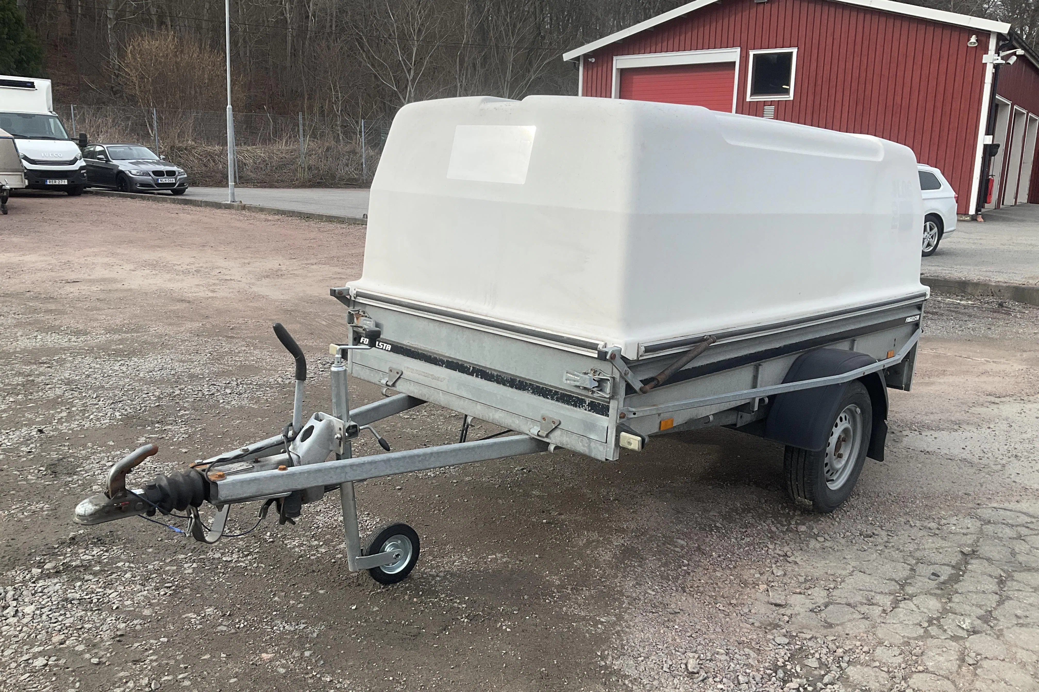 Presentation photo 1 of 11: FOGELSTA L0750 Kåpsläpvagn Släpvagn - 0 km - 2016