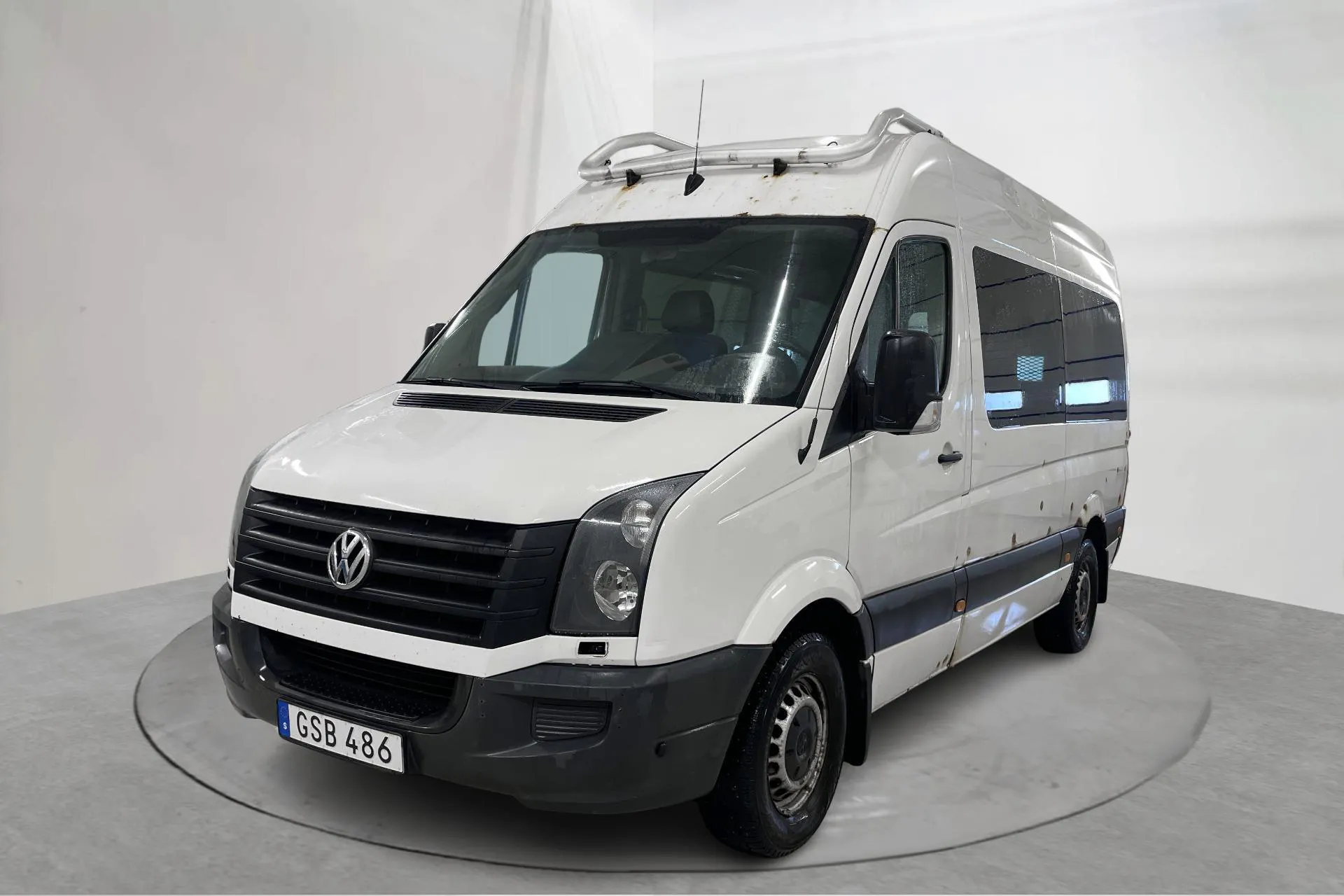Presentation photo 1 of 17: VW Crafter 35 2.0 TDI Skåp (163hk) - 355 680 km - Manual - white - 2015