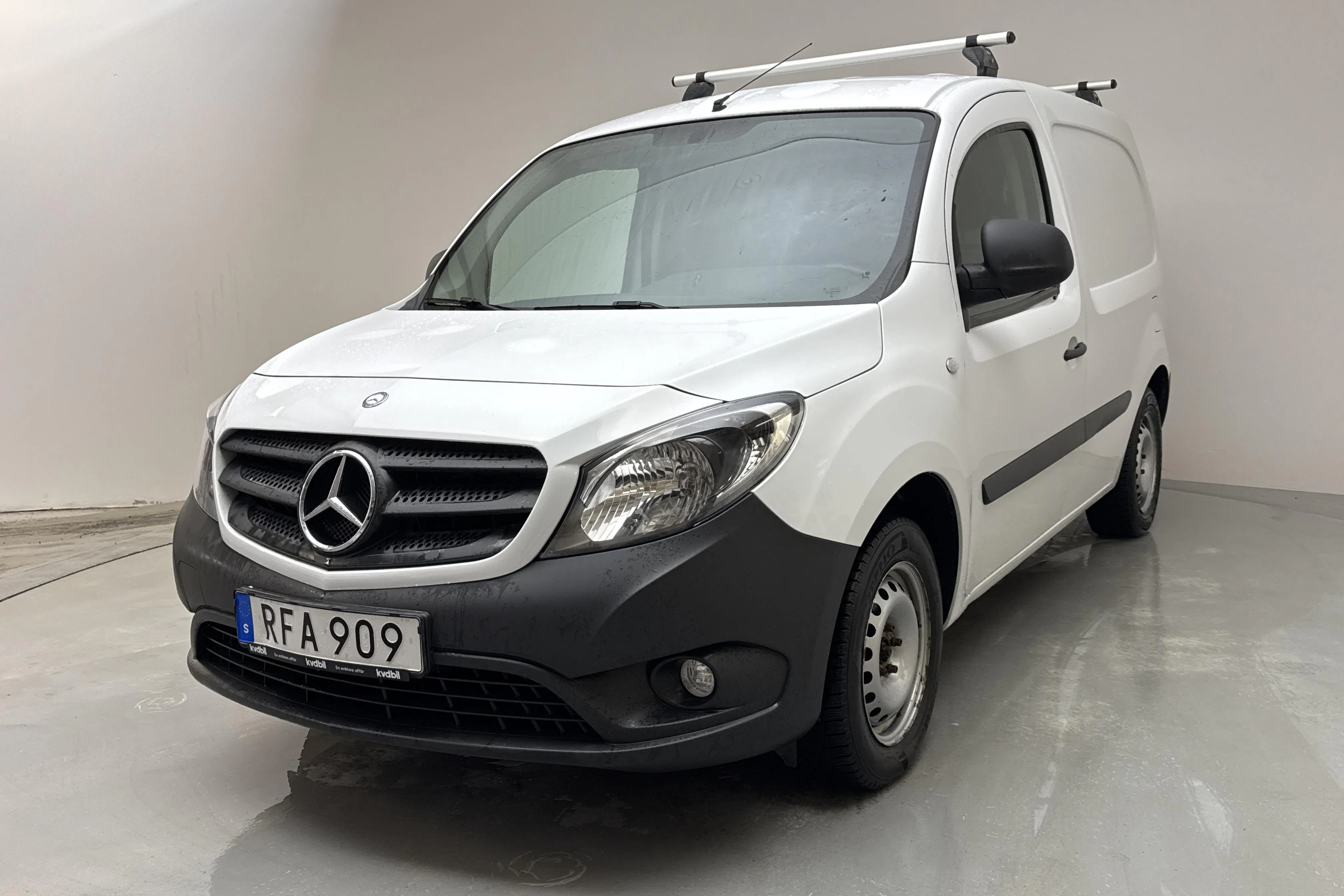 Presentationsfoto 1 av 12: Mercedes Citan 109 1.5 CDI (90hk) - 7 601 mil - Manuell - vit - 2019