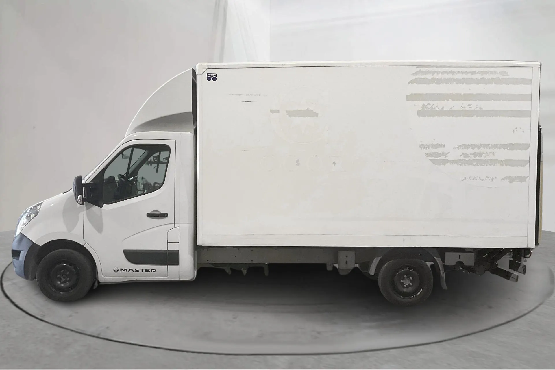 Presentationsfoto 2 av 14: Renault Master 2.3 dCi Pickup/Chassi 2WD (170hk) - 2 916 mil - Automat - vit - 2019