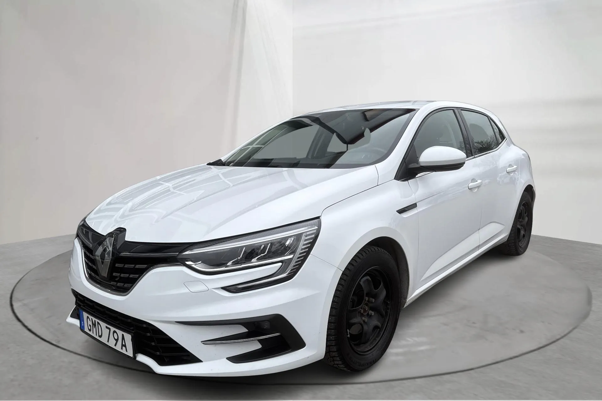 Presentationsfoto 1 av 14: Renault Mégane 1.5 dCi 5dr (115hk) - 9 036 mil - Automat - vit - 2021