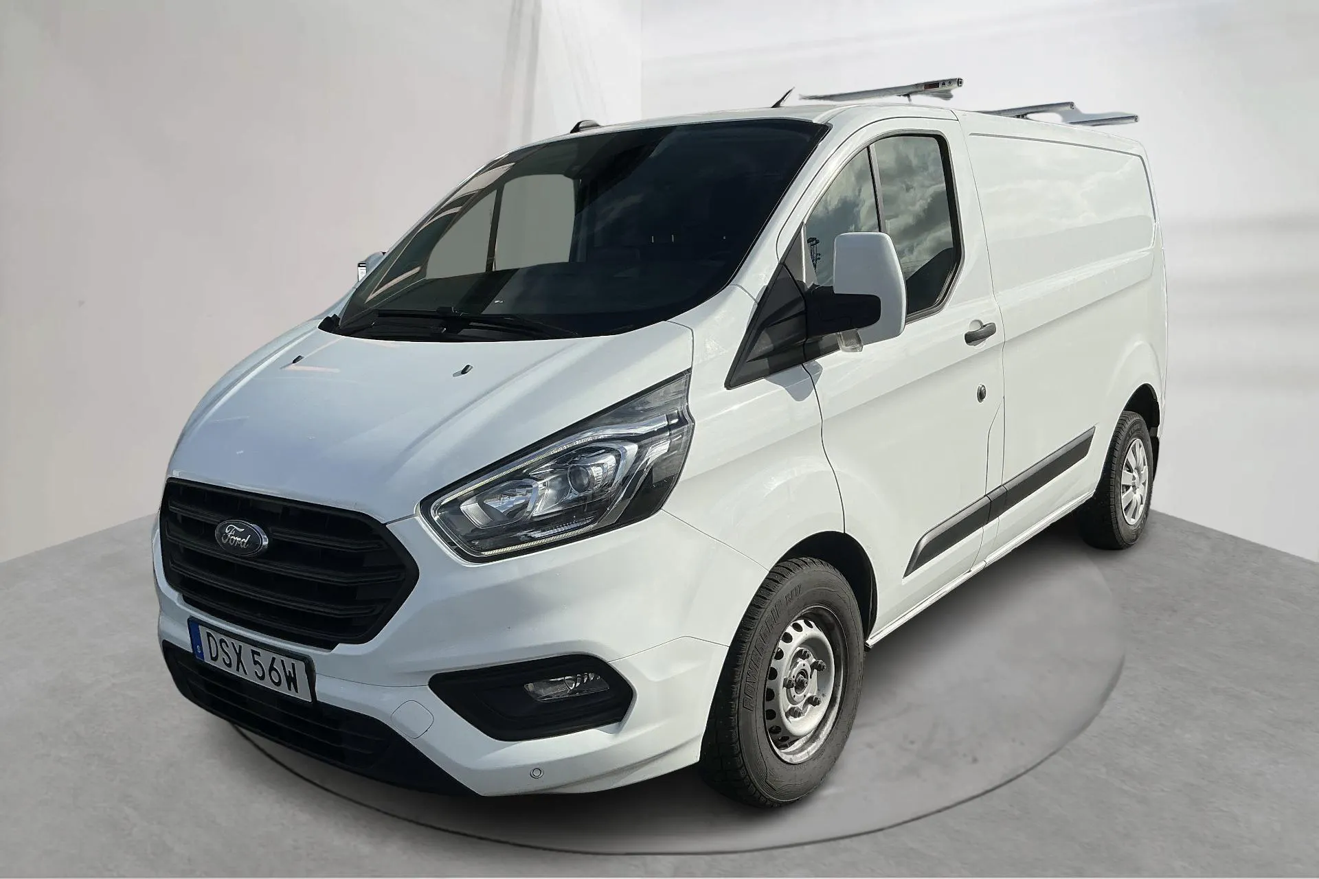 Presentationsfoto 1 av 16: Ford Transit Custom 280 (105hk) - 14 336 mil - Manuell - vit - 2020