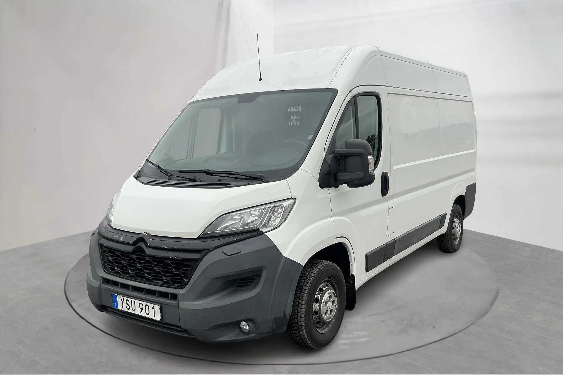 Presentation photo 1 of 13: Citroën Jumper III 2.0 HDi Skåp (130hk) - 135 710 km - Manual - white - 2018