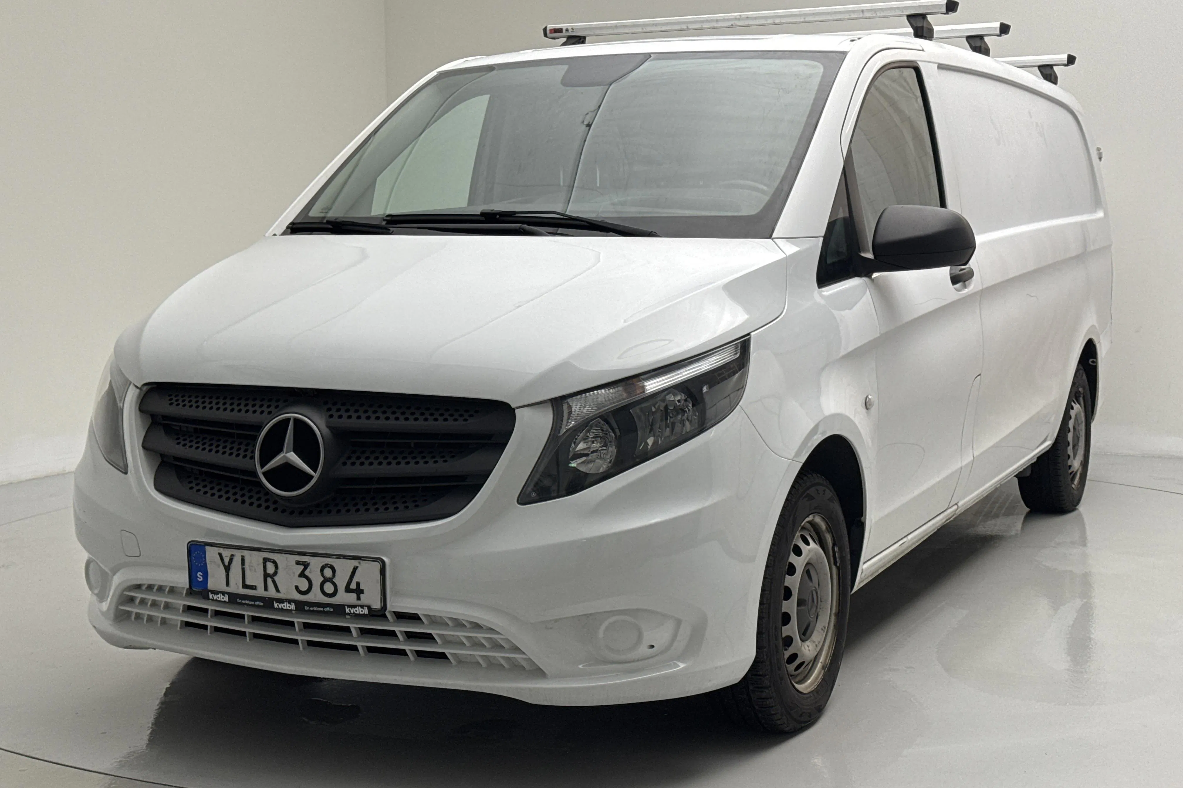 Presentationsfoto 1 av 16: Mercedes Vito 114 CDI W640 (136hk) - 13 953 mil - Automat - vit - 2017