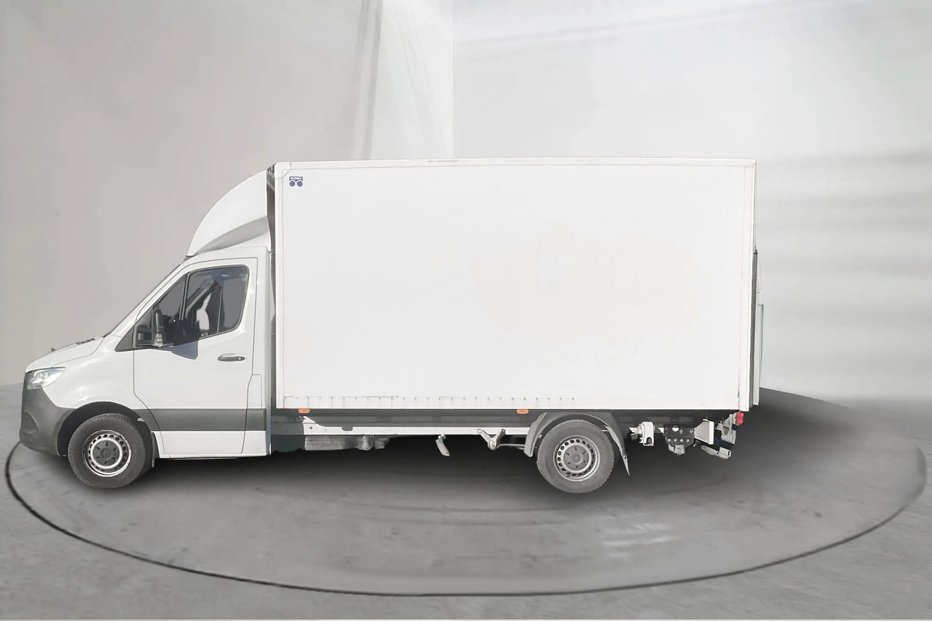 Presentationsfoto 2 av 14: Mercedes Sprinter 316 CDI Volymskåp RWD (163hk) - 25 363 mil - Automat - vit - 2021