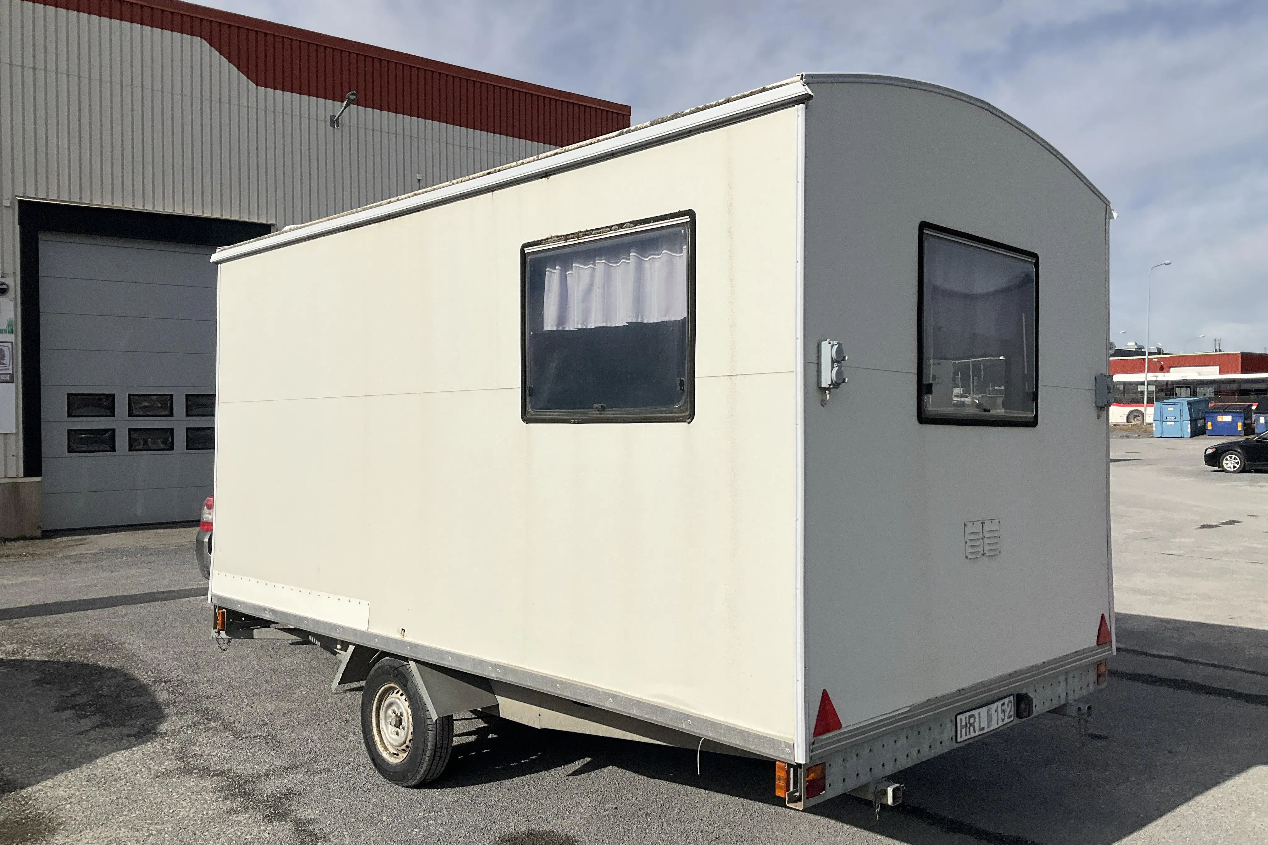 Presentationsfoto 2 av 12: NORRLANDSVAGN M6-2331 - 0 km - vit - 1995