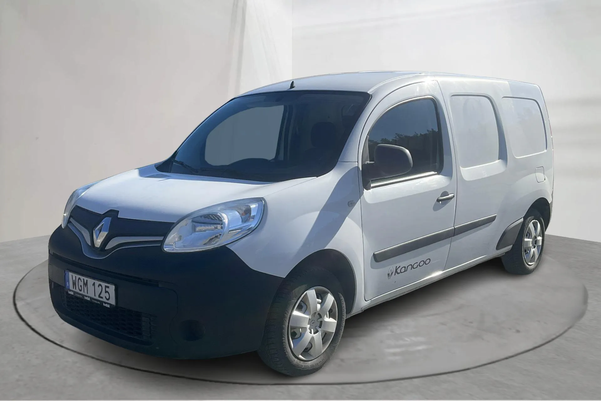 Presentation photo 1 of 12: Renault Kangoo 1.5 dCi Maxi skåp (90hk) - 78 010 km - Manual - white - 2019