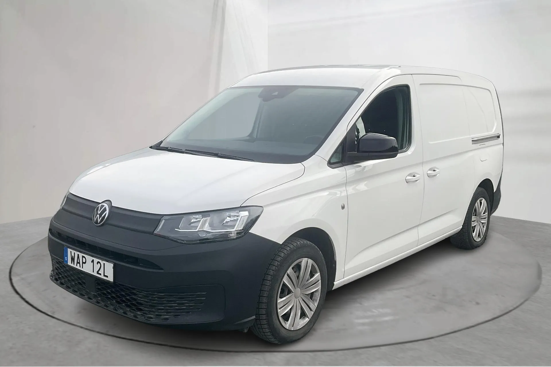 Presentation photo 1 of 15: VW Caddy Cargo Maxi 2.0 TDI (122hk) - 38 590 km - Automatic - white - 2023