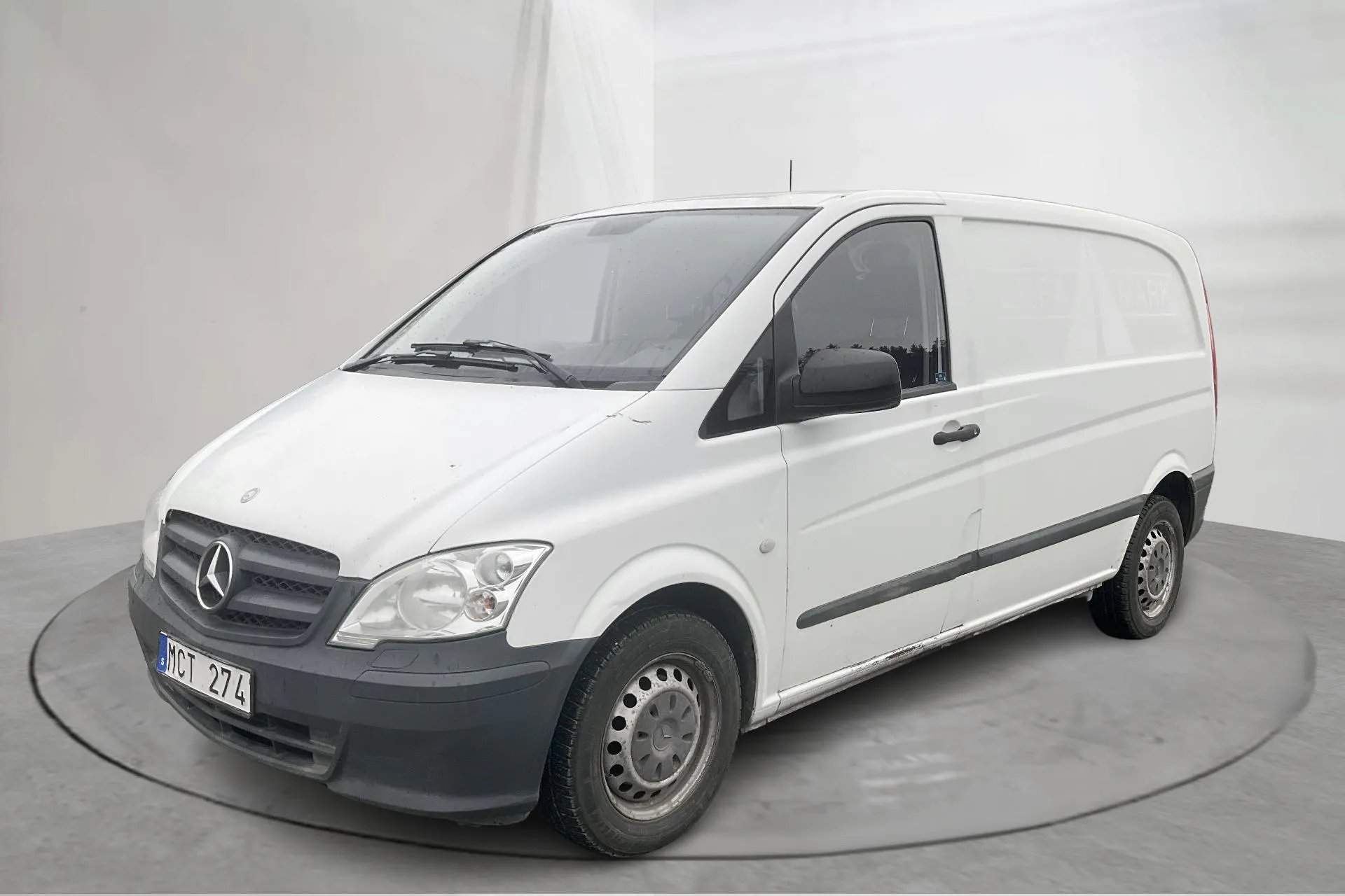 Presentation photo 1 of 12: Mercedes Vito 113 CDI W639 (136hk) - 154 340 km - Automatic - white - 2012