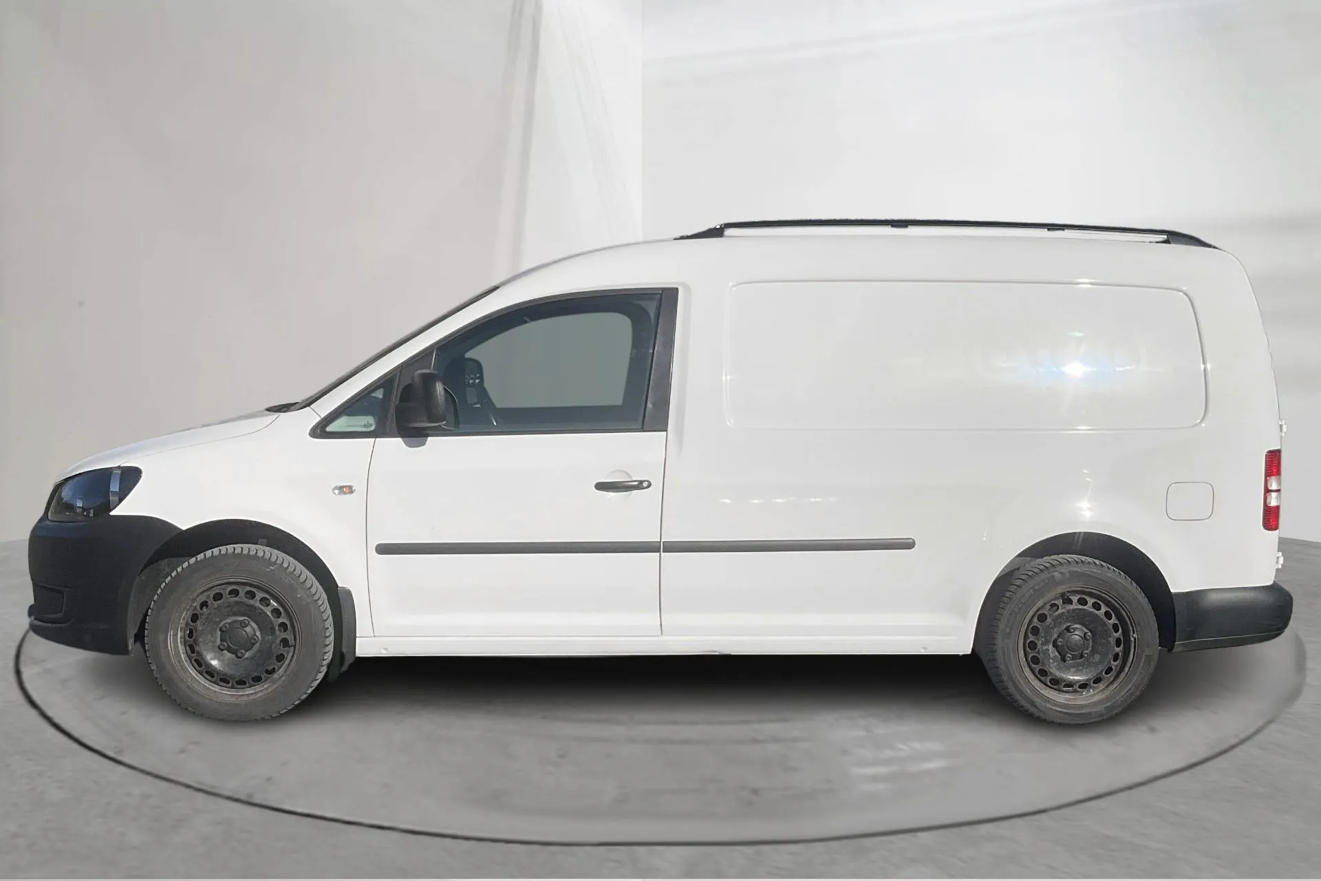 Presentation photo 2 of 13: VW Caddy 1.6 TDI Maxi Skåp (102hk) - 81 400 km - Manual - white - 2014