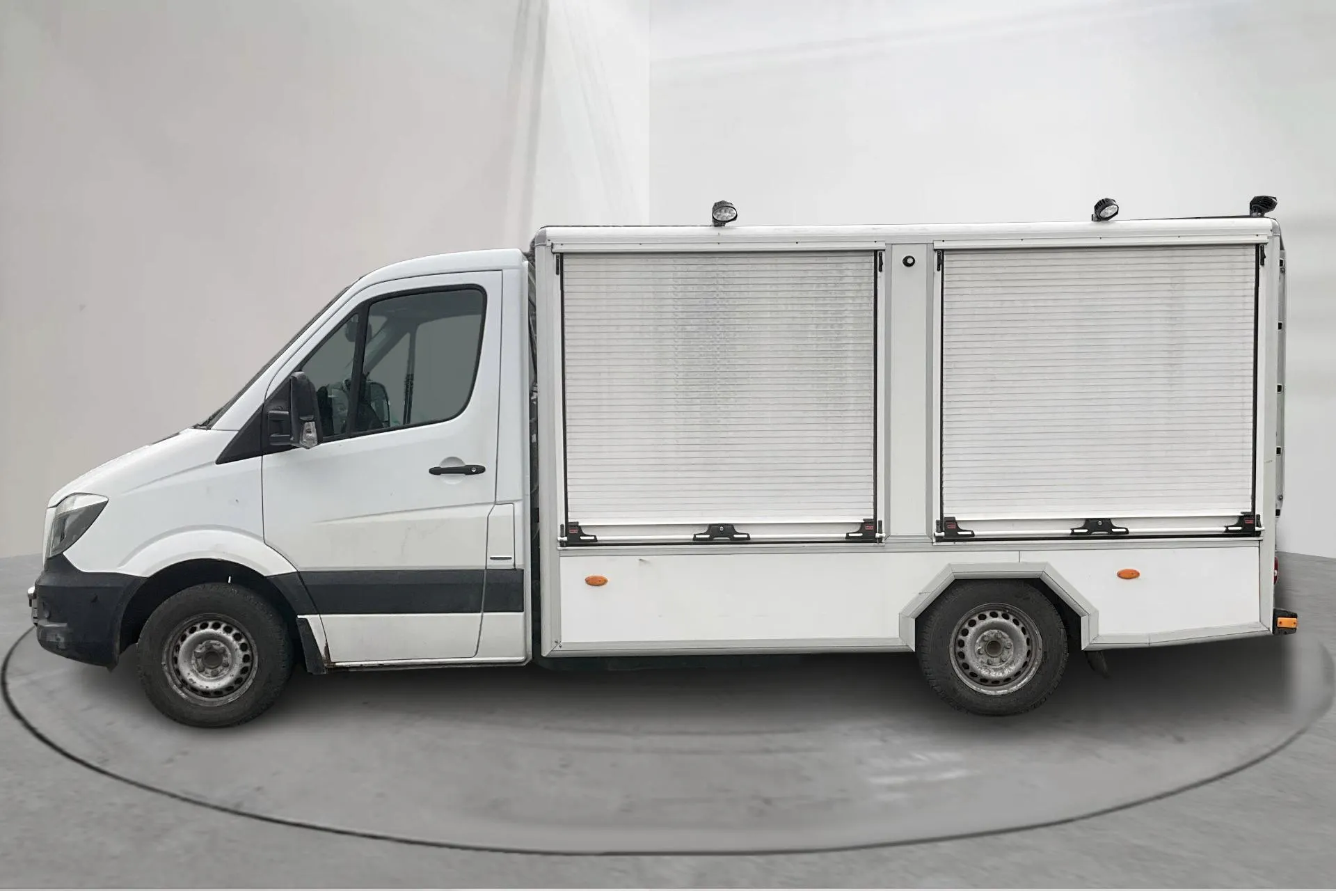 Presentation photo 2 of 14: Mercedes Sprinter 316 NGT Pickup/Chassi (156hk) - 117 340 km - Automatic - white - 2015