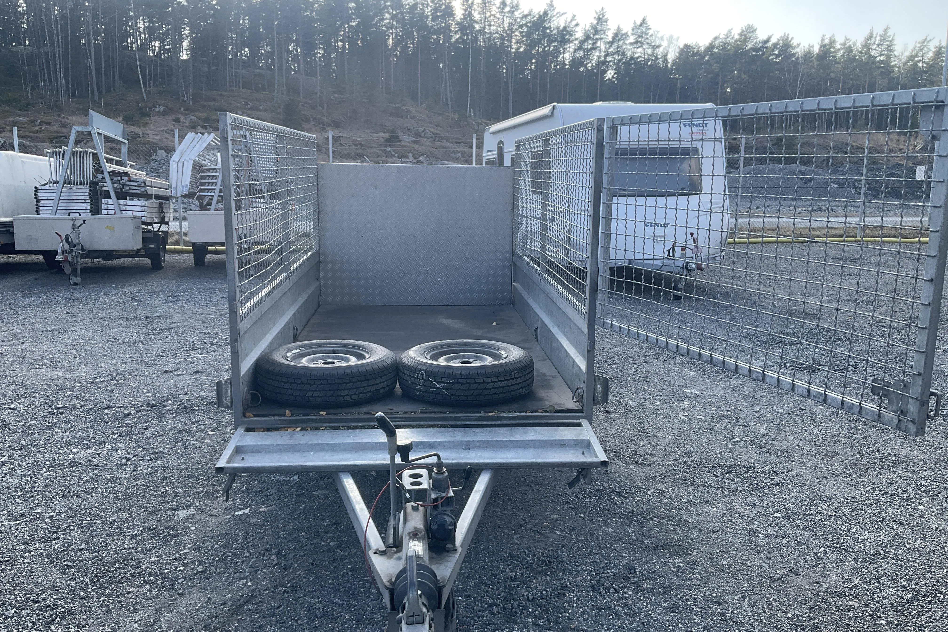 Presentation photo 2 of 9: GISEBO 1250/TRANSPORTER 1250/TRANSPORTER Gallersläpvagn Släpvagn - 0 km - gray - 1991