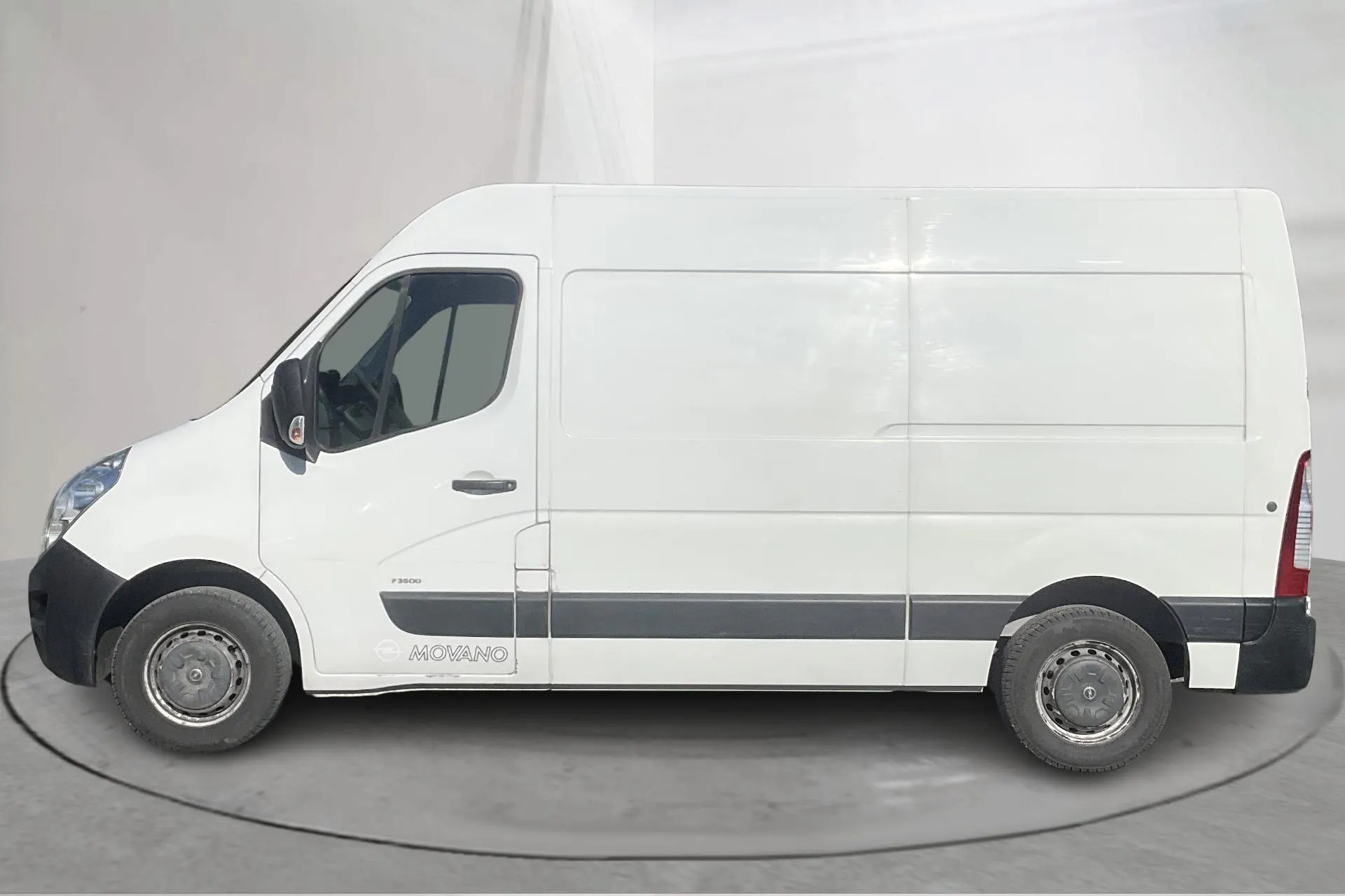 Presentationsfoto 2 av 11: Opel Movano 3.5 CDTI 2WD Skåp (136hk) - 17 491 mil - Manuell - vit - 2016