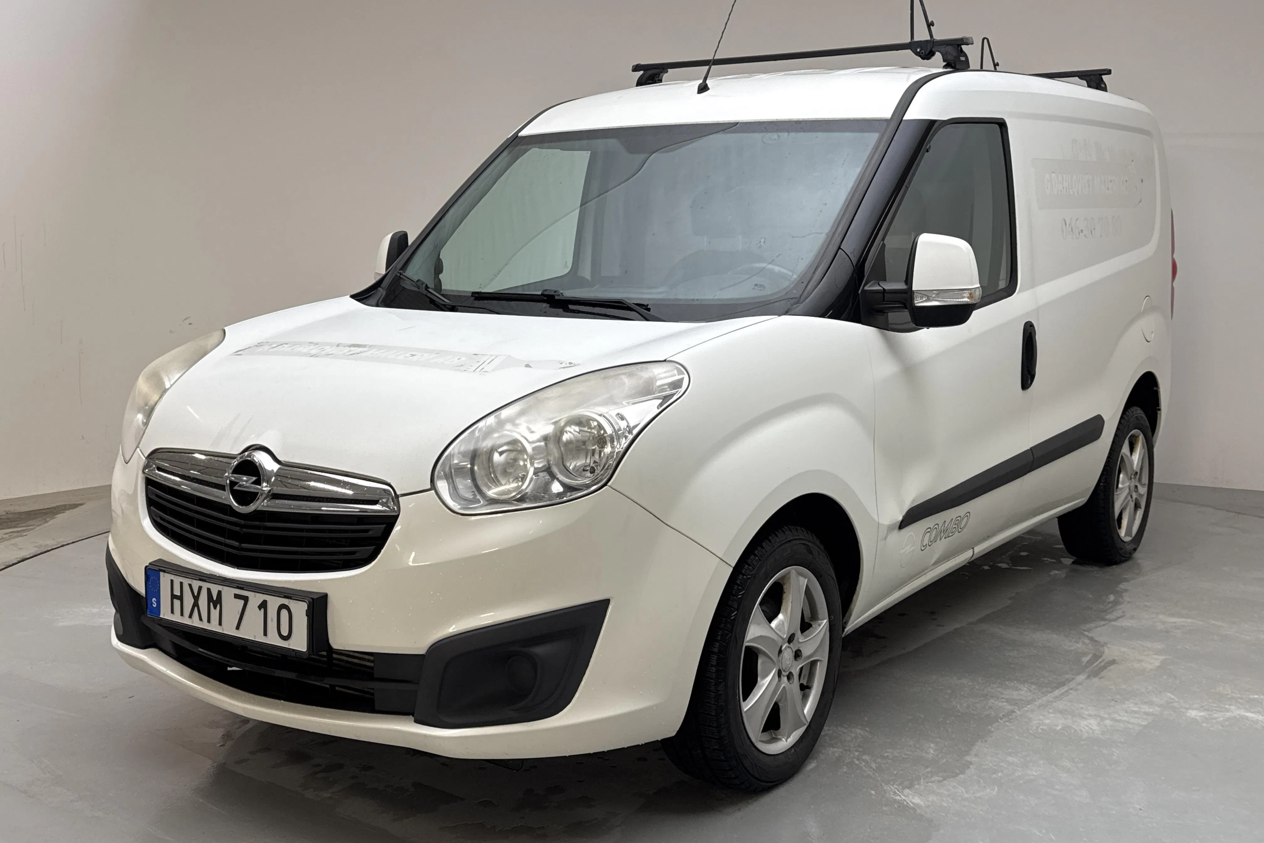 Presentationsfoto 1 av 10: Opel Combo 1.3 CDTI Skåp (90hk) - 12 217 mil - Manuell - vit - 2016