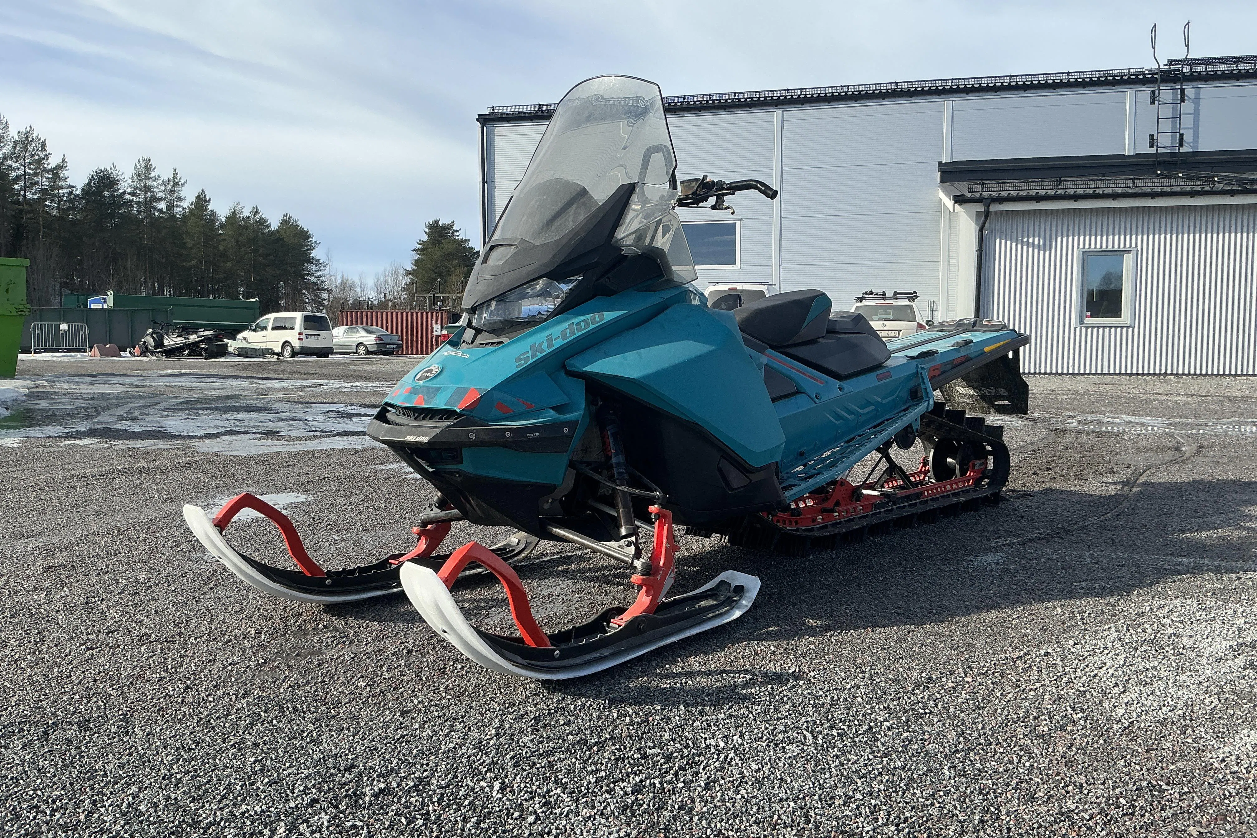 Presentation photo 1 of 12: ski-doo FREERIDE 850 E-TEC 165" Snöskoter - 8 080 km - Automatic - 2019