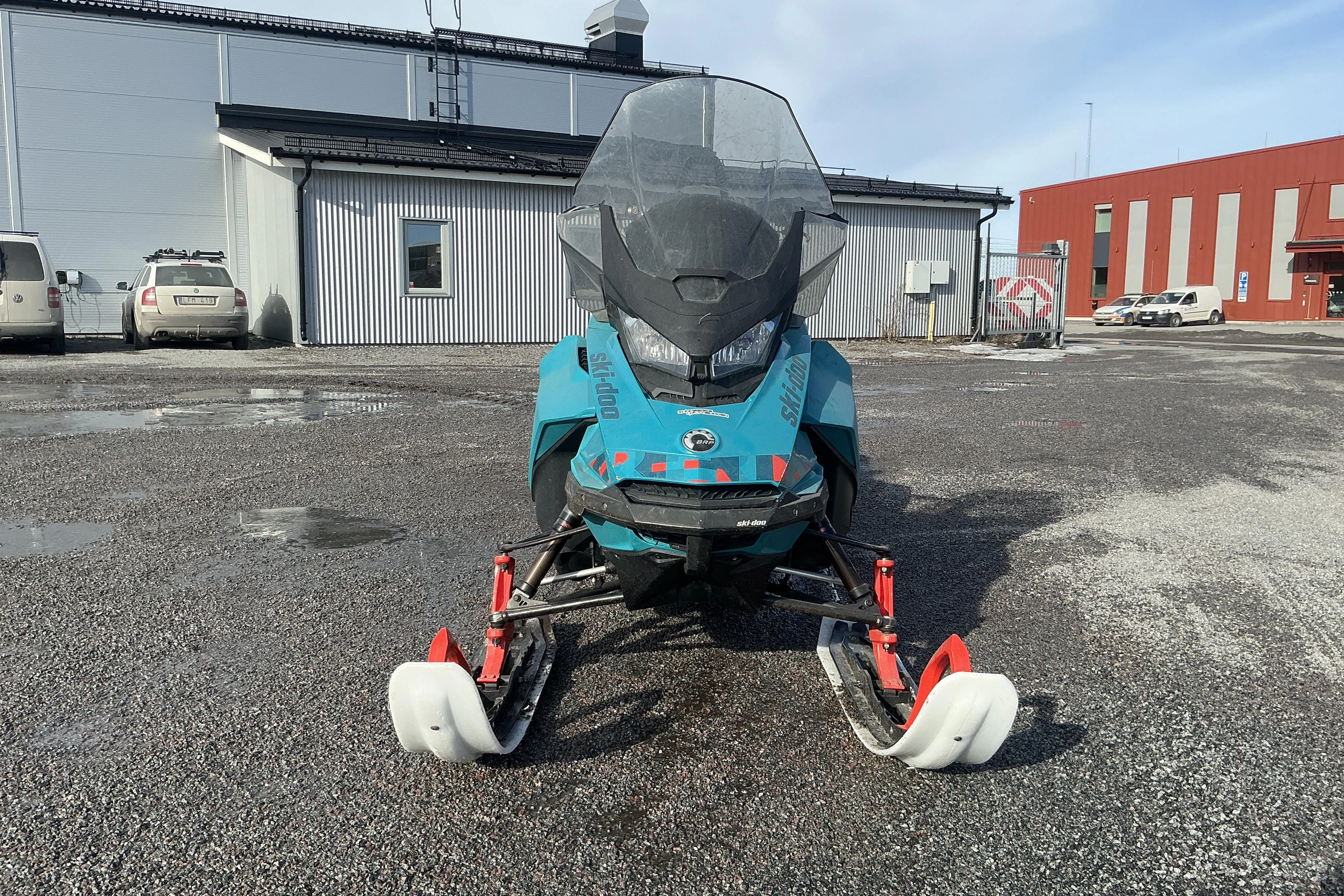 Presentation photo 2 of 12: ski-doo FREERIDE 850 E-TEC 165" Snöskoter - 8 080 km - Automatic - 2019