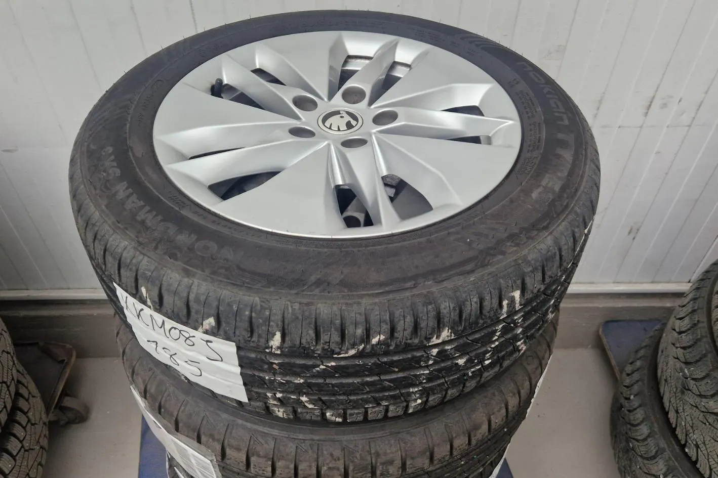 Presentationsfoto 21 av 21: Skoda Octavia 2.0 TDI Combi 4x4 (150hk) - 9 208 mil - Automat - vit - 2022